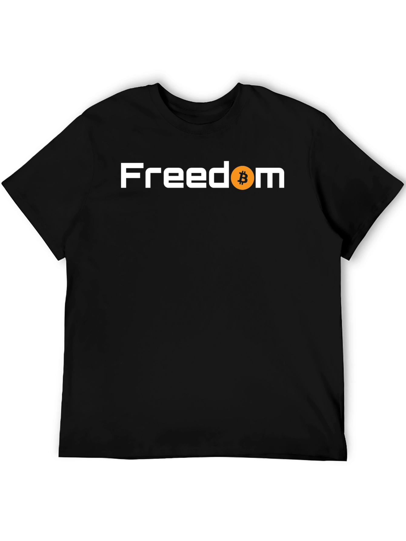 Bitcoin Freedom Graphic Tee - Crypto Inspired T-Shirt