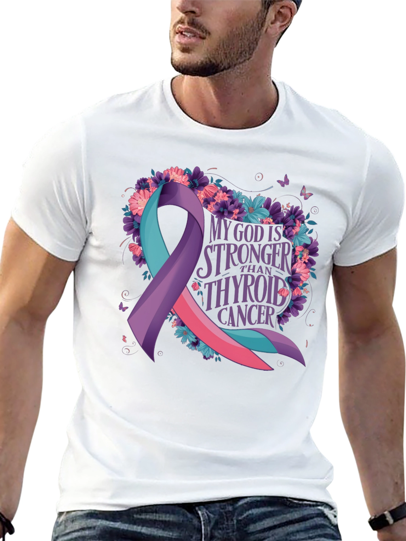 Thyroid Cancer Awareness T-Shirt
