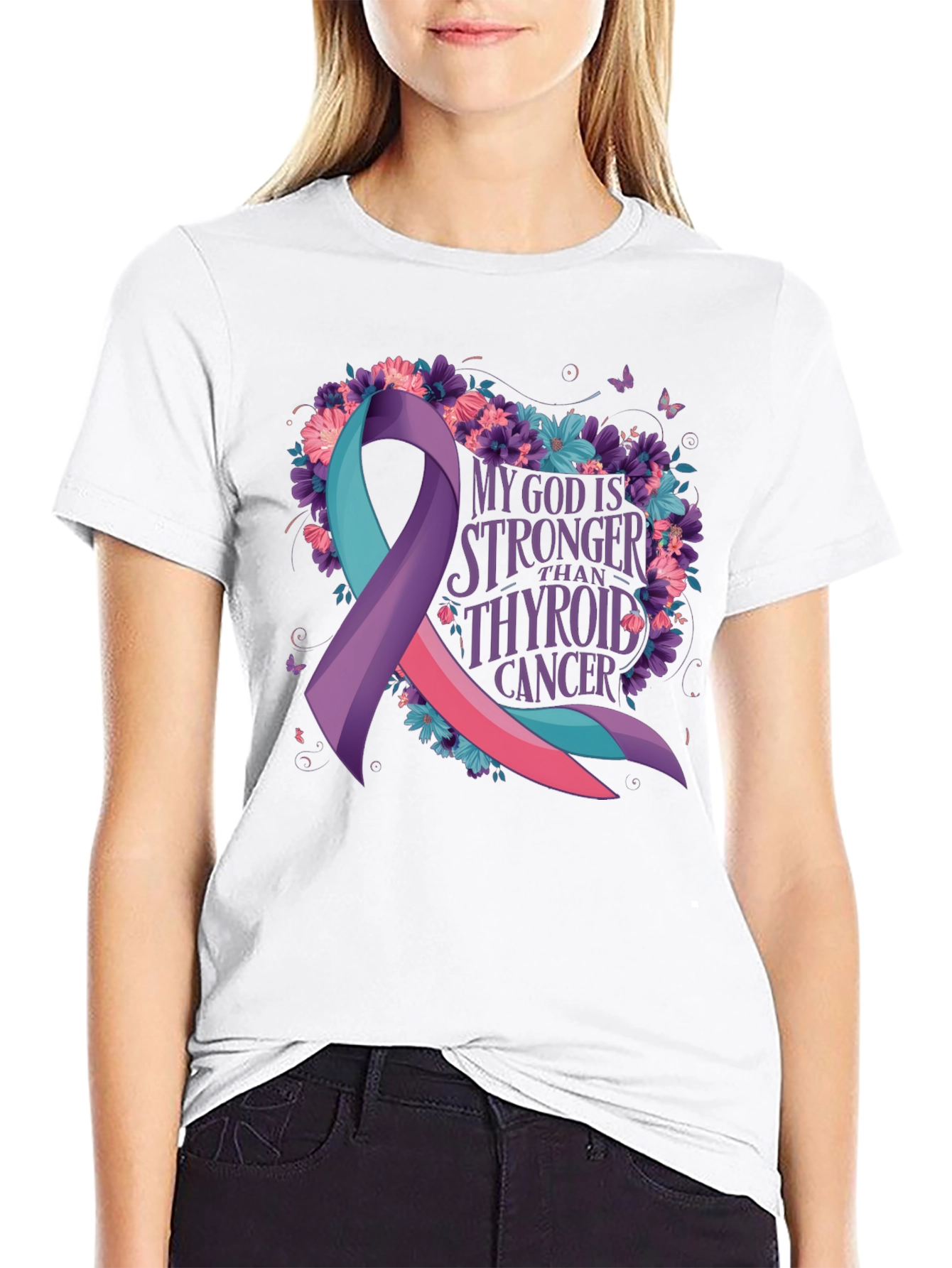 Thyroid Cancer Awareness T-Shirt