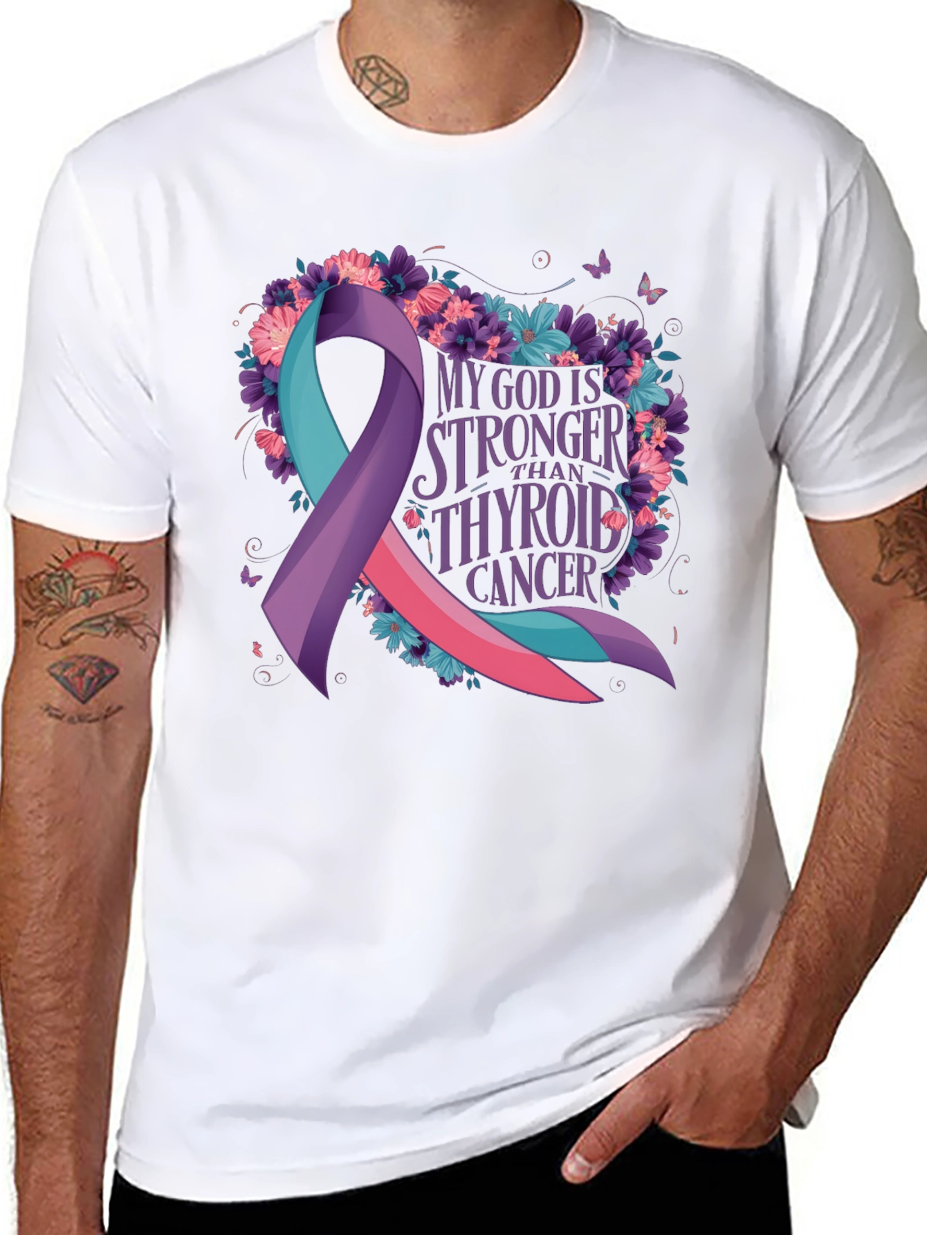 Thyroid Cancer Awareness T-Shirt