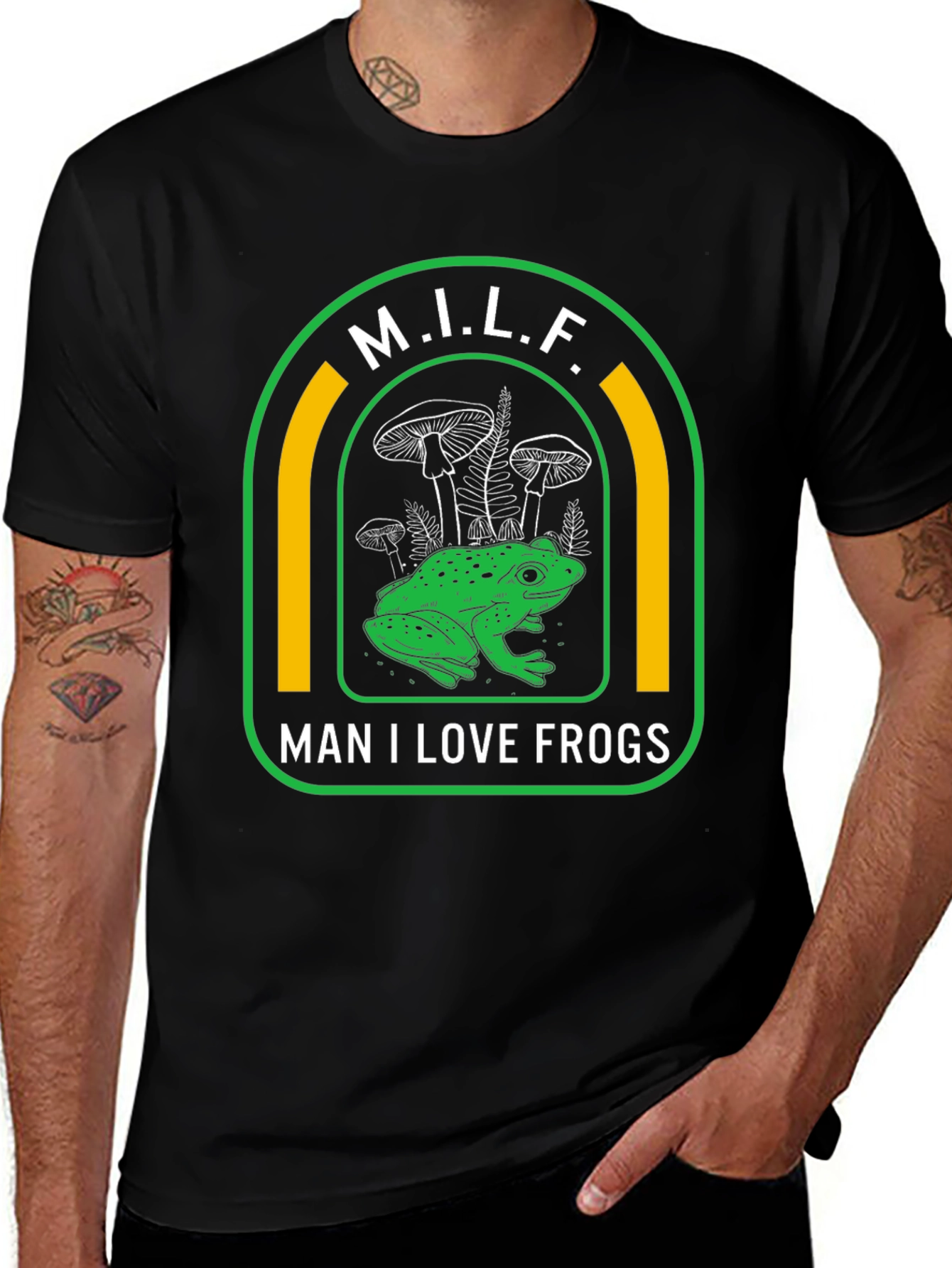 M.I.L.F. Man I Love Frogs T-Shirt