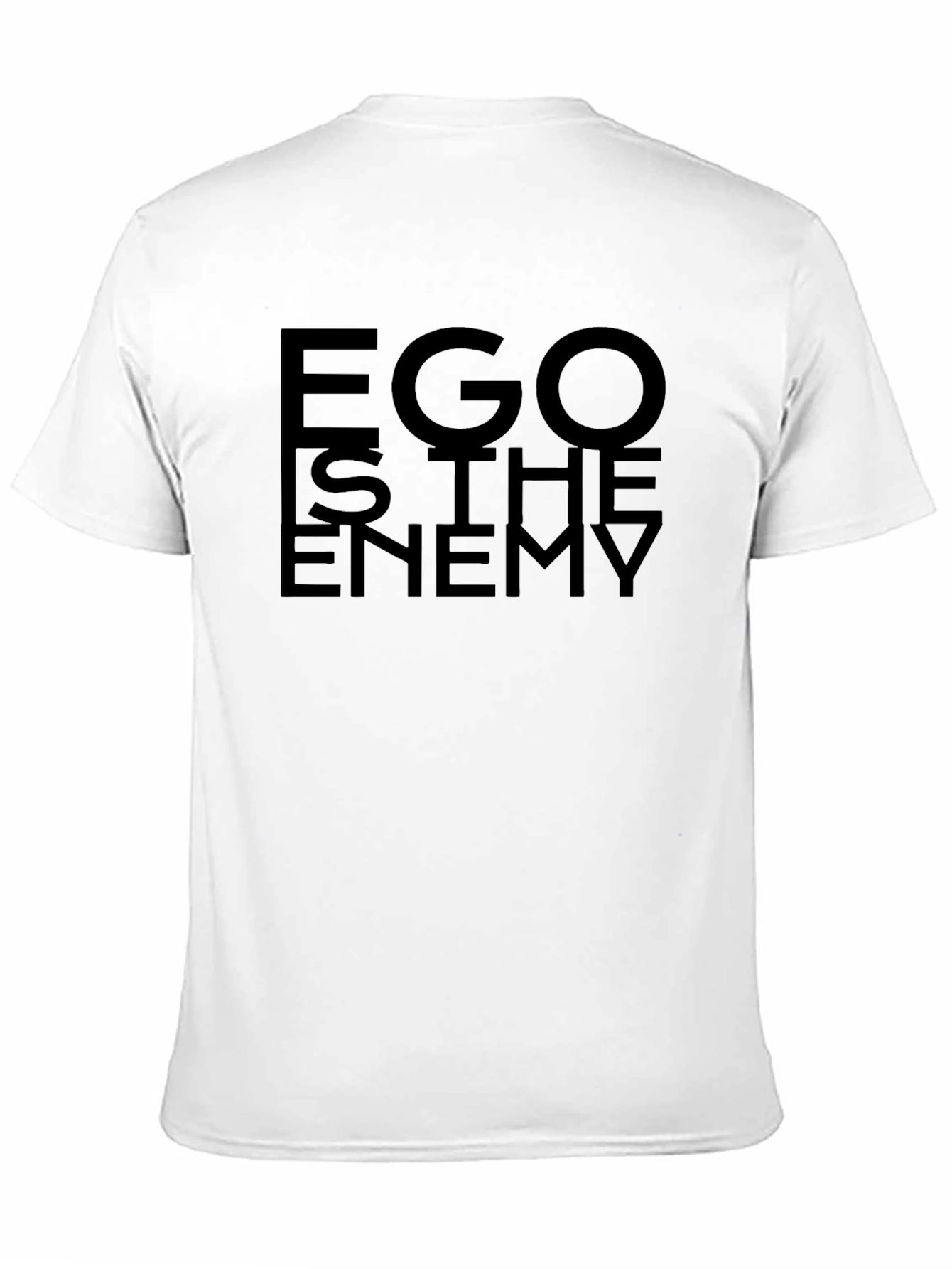 Ego is the Enemy Black T-Shirt