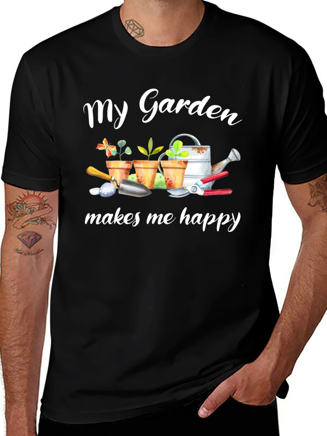 My Garden Makes Me Happy T-Shirt