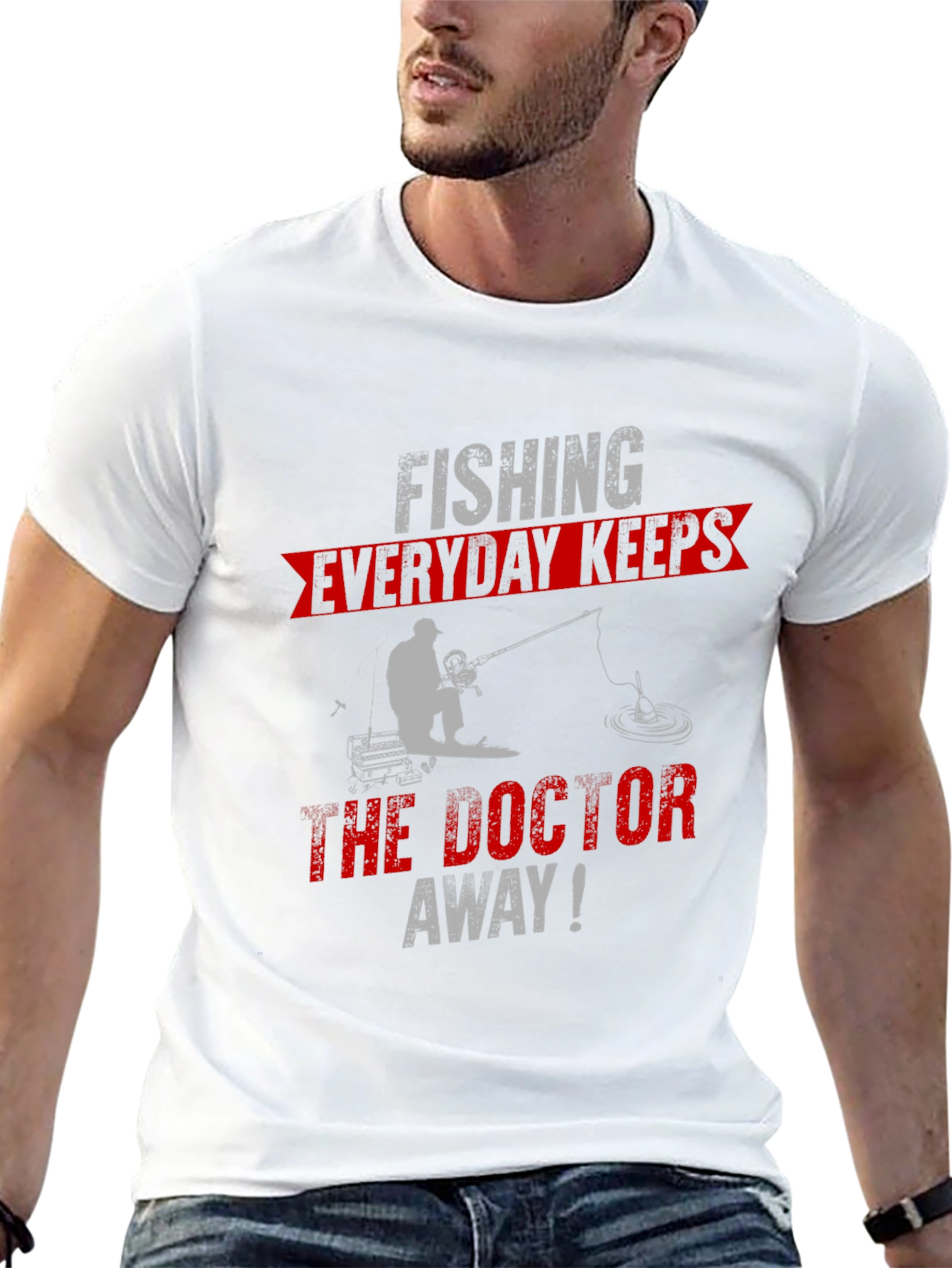 Fishing Keeps The Doctor Away T-Shirt