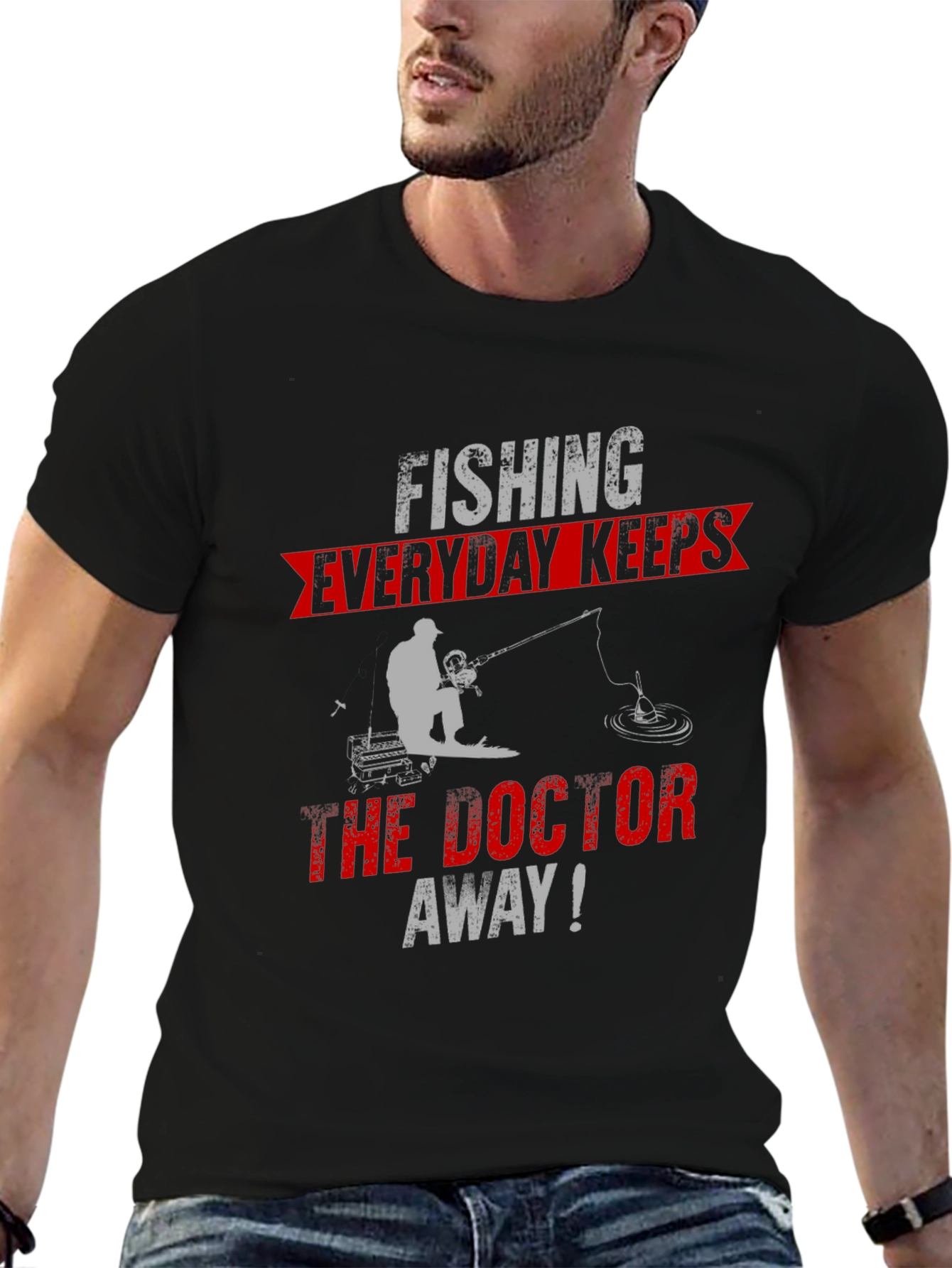 Fishing Keeps The Doctor Away T-Shirt