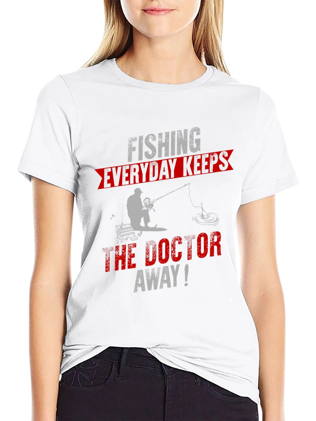 Fishing Keeps The Doctor Away T-Shirt