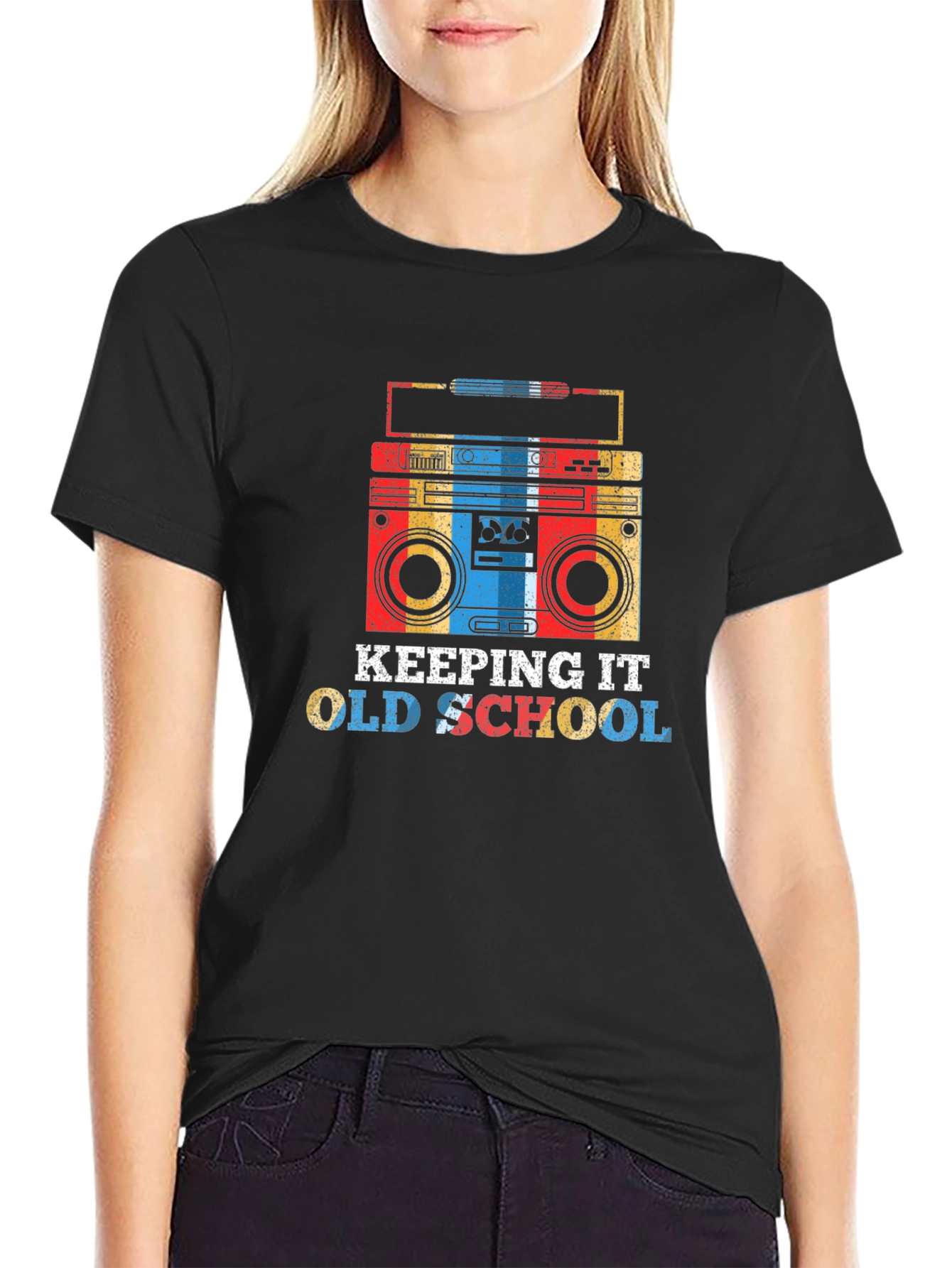 Retro Radio T-Shirt - Keeping It Old School