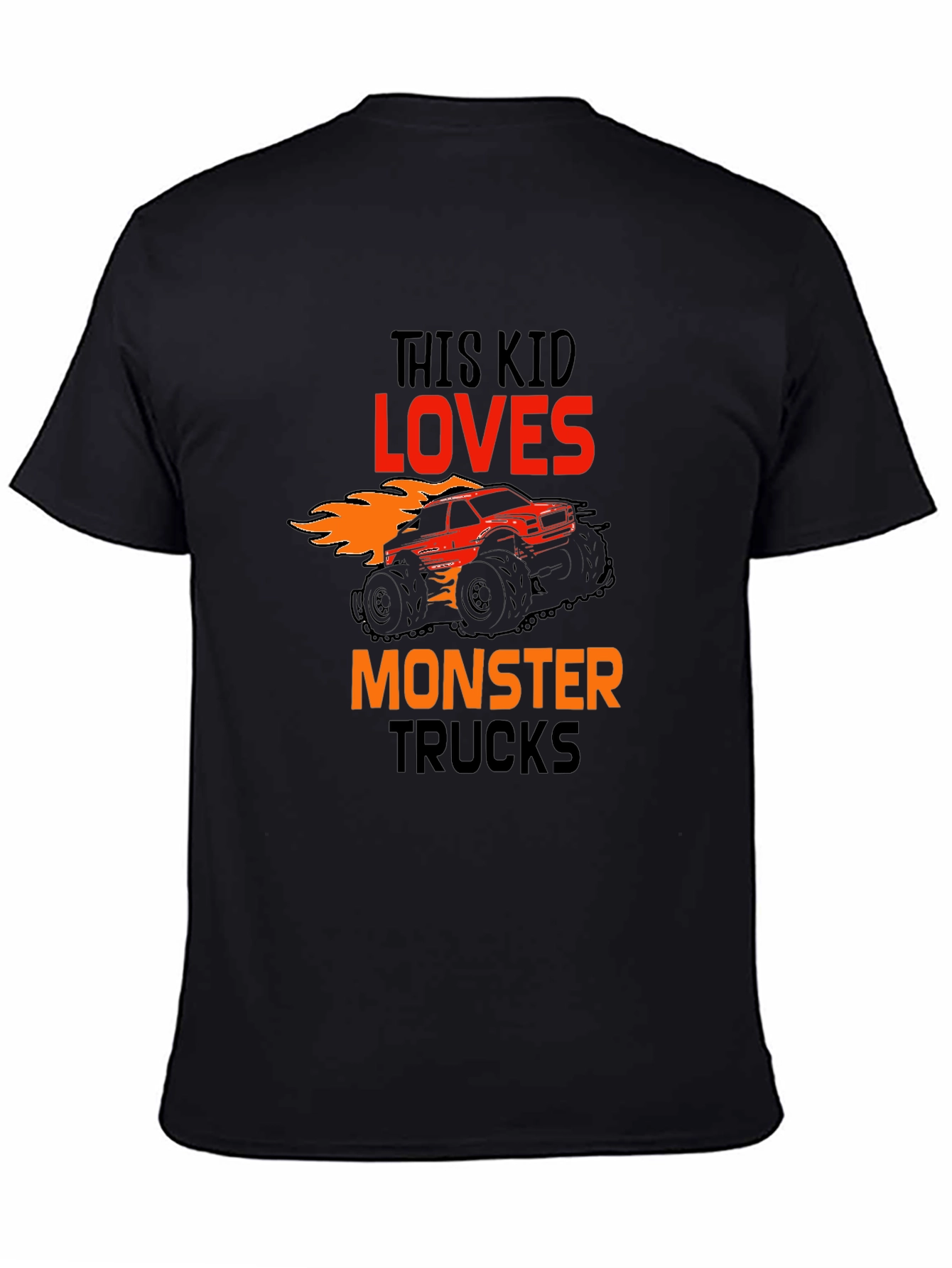 Monster Truck Kids Graphic T-Shirt