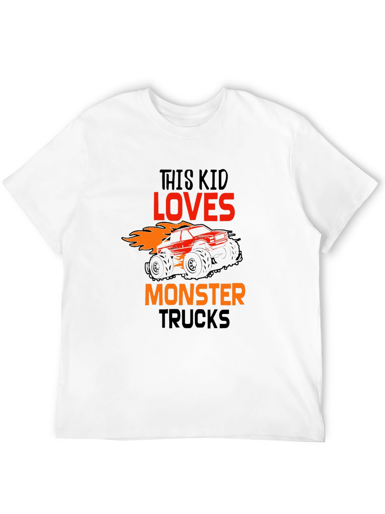 Monster Truck Kids Graphic T-Shirt