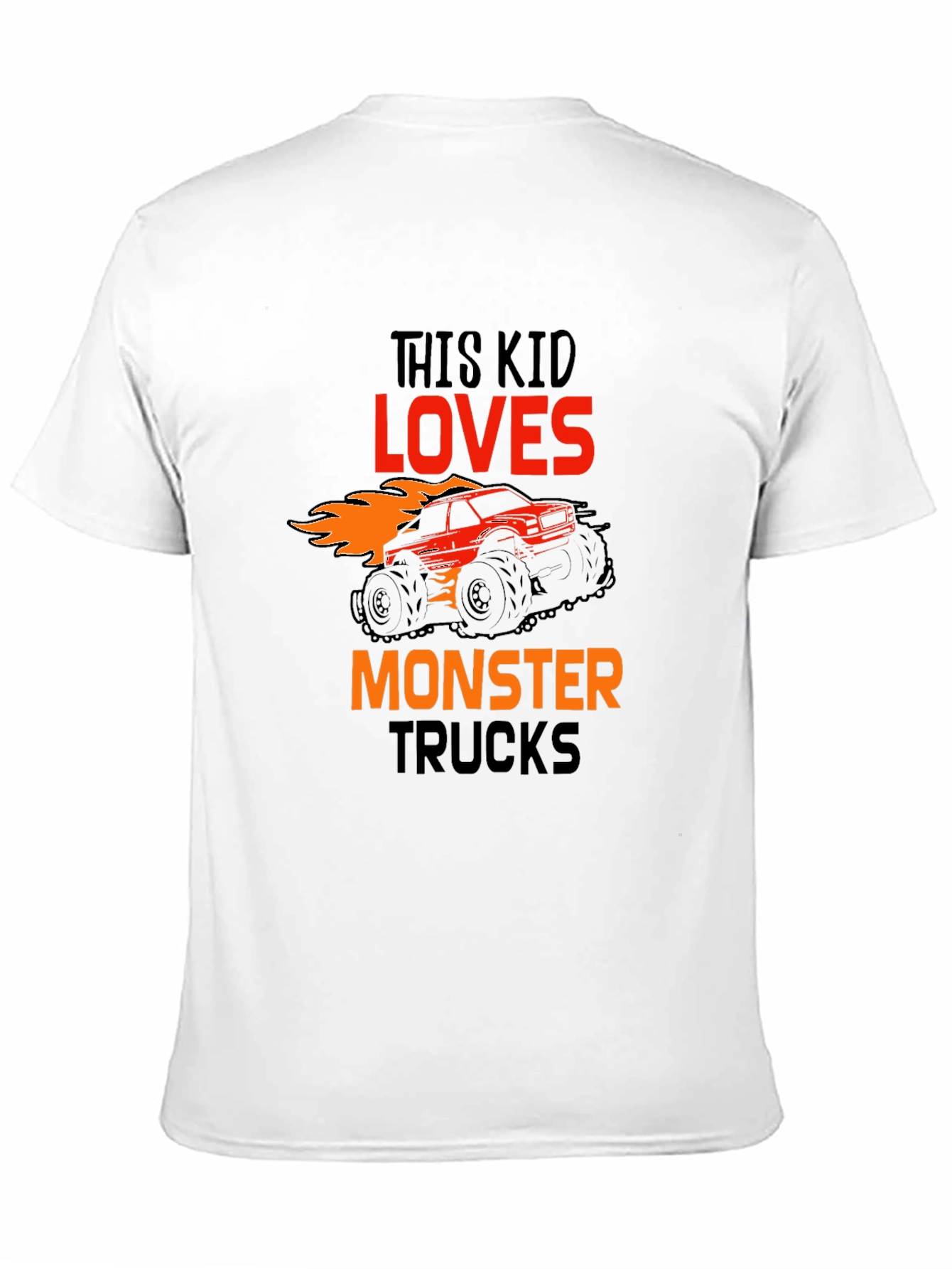Monster Truck Kids Graphic T-Shirt