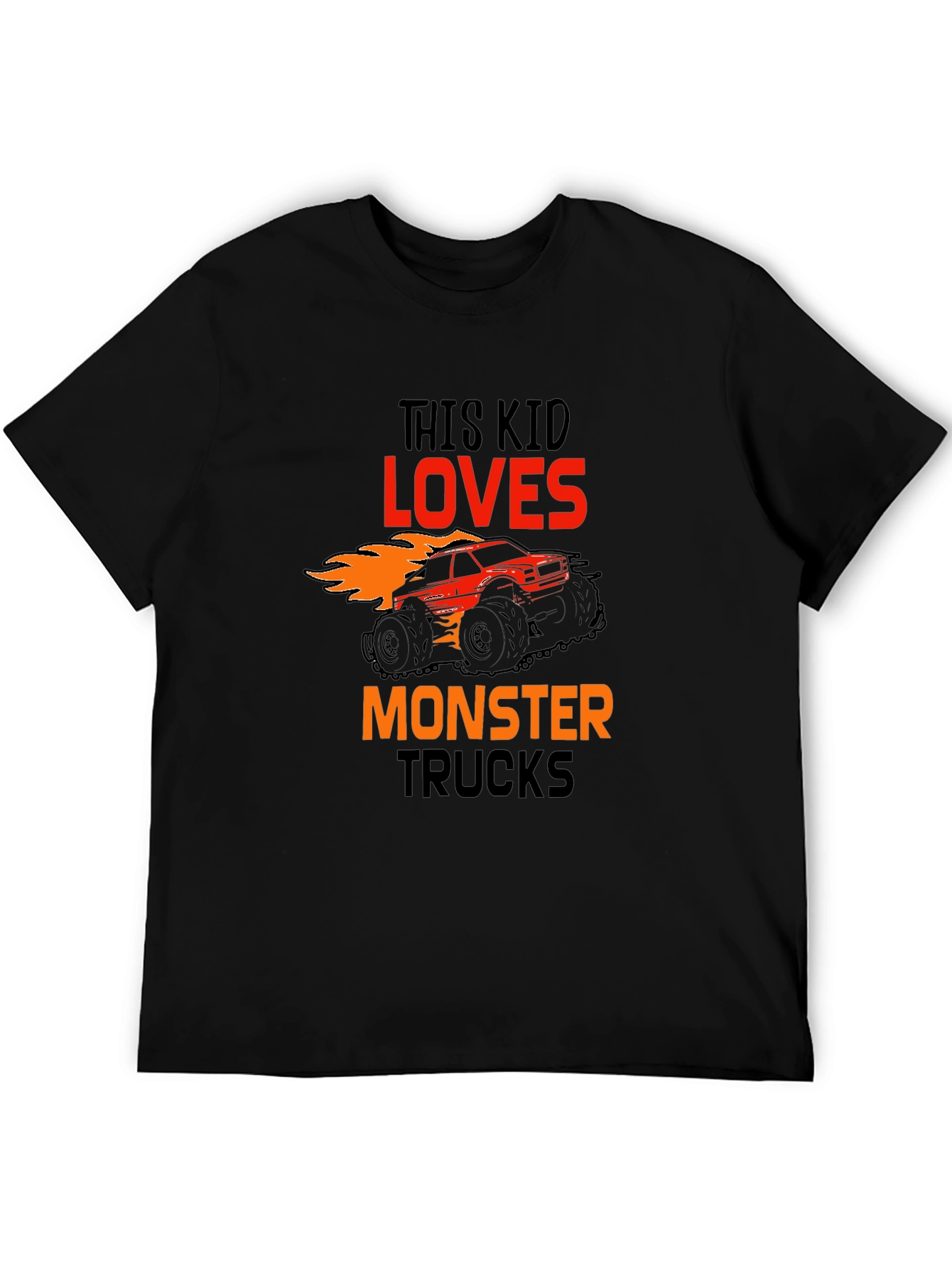 Monster Truck Kids Graphic T-Shirt