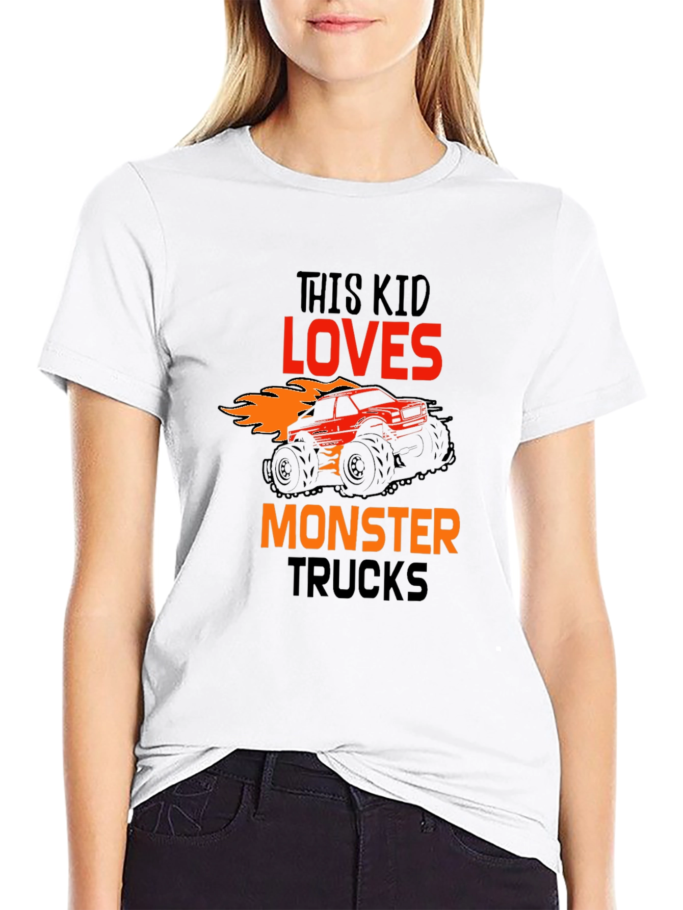 Monster Truck Kids Graphic T-Shirt