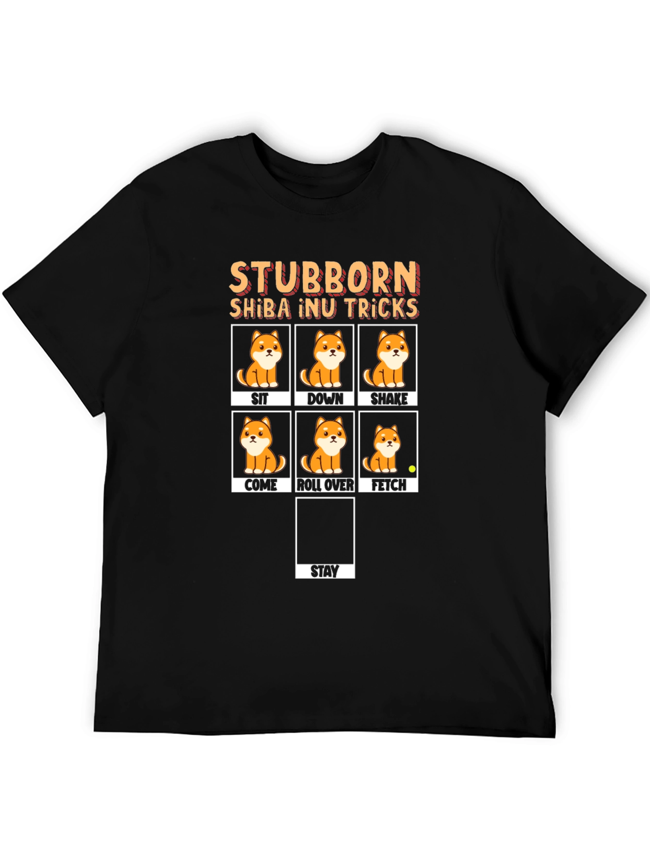 Stubborn Shiba Inu Tricks T-Shirt