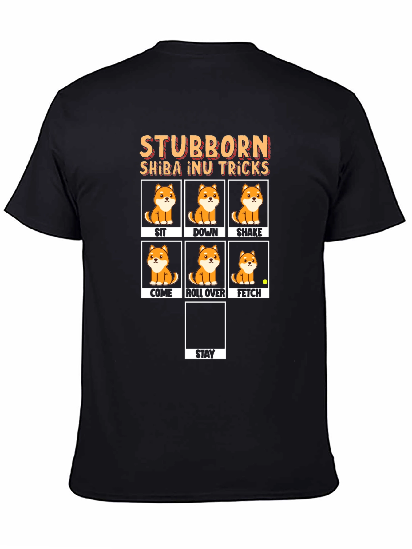 Stubborn Shiba Inu Tricks T-Shirt