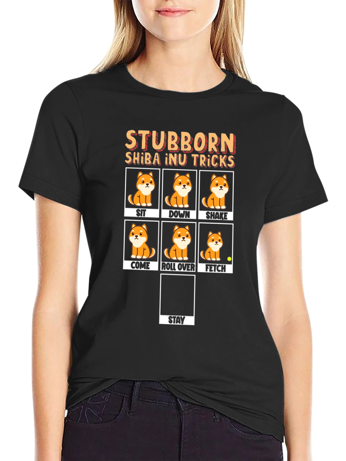 Stubborn Shiba Inu Tricks T-Shirt