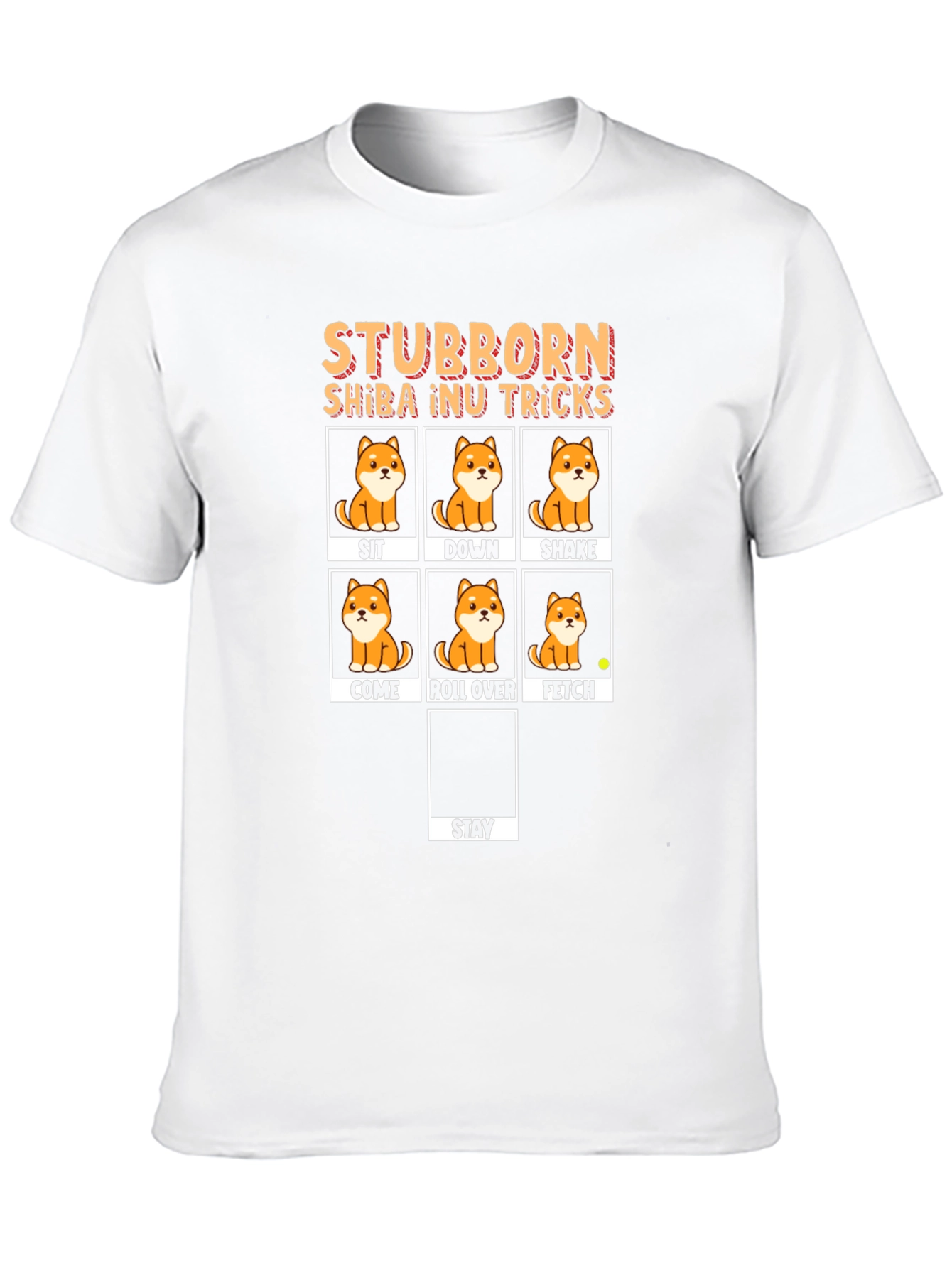 Stubborn Shiba Inu Tricks T-Shirt