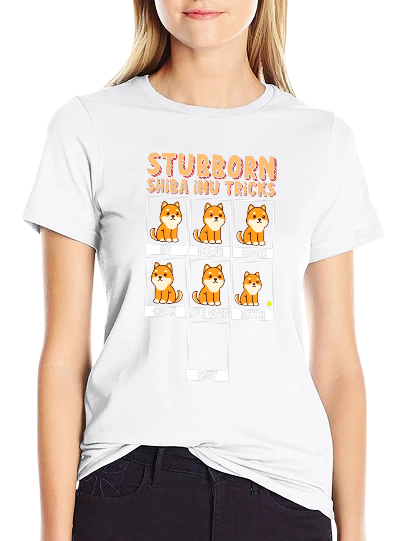 Stubborn Shiba Inu Tricks T-Shirt