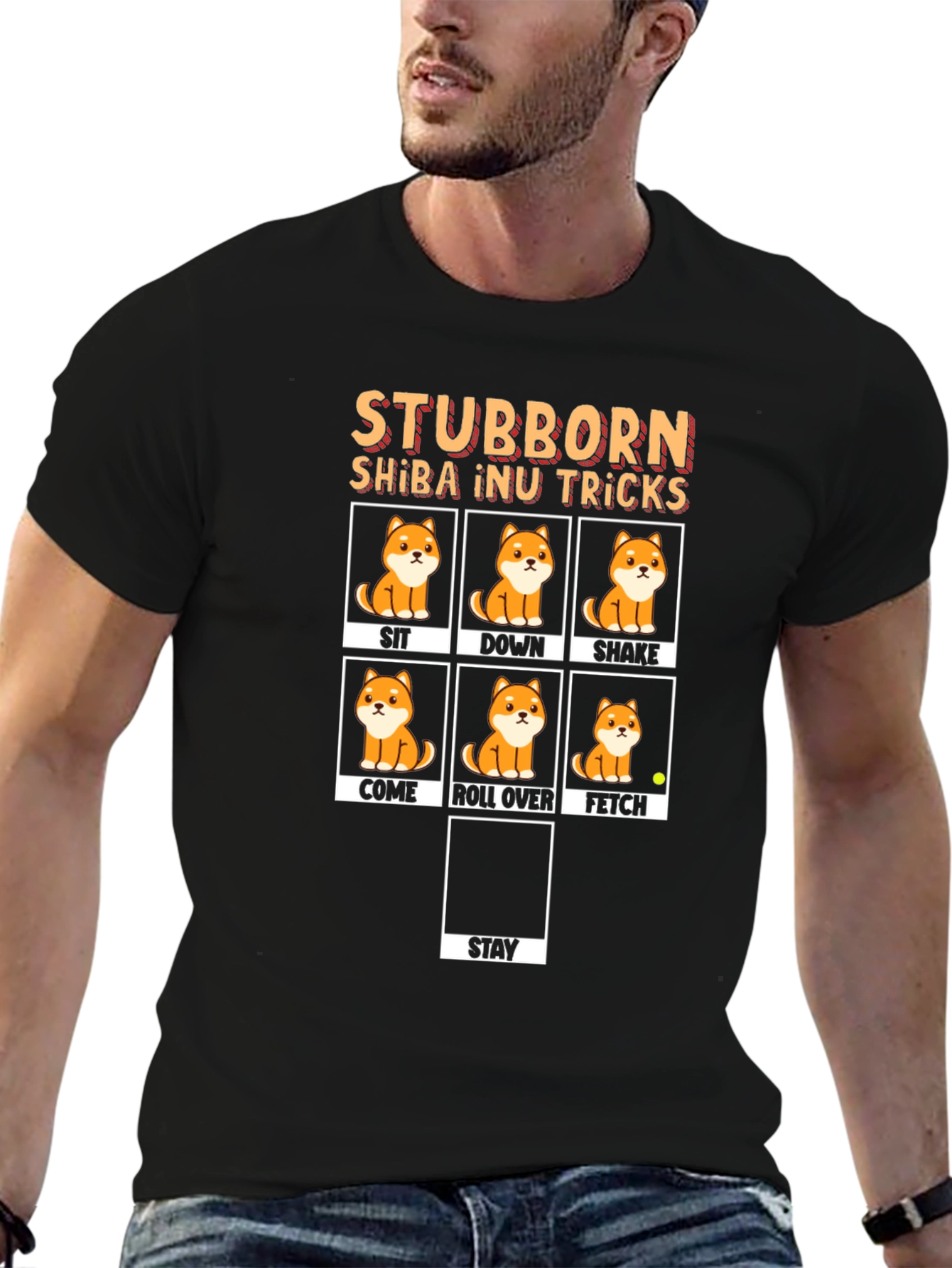 Stubborn Shiba Inu Tricks T-Shirt