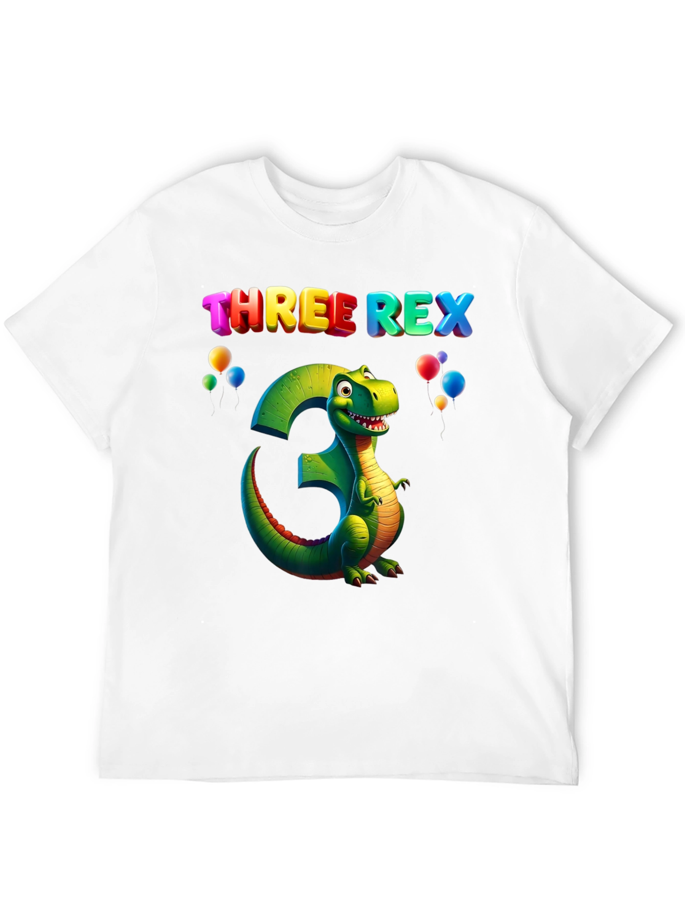Three Rex Birthday T-Shirt