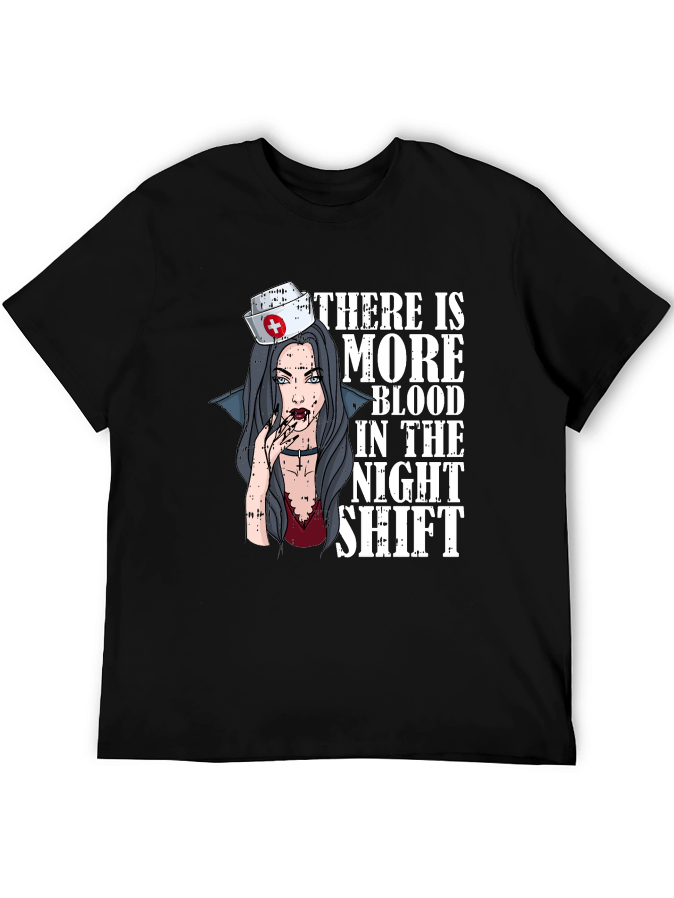 Vampire Nurse Night Shift T-Shirt