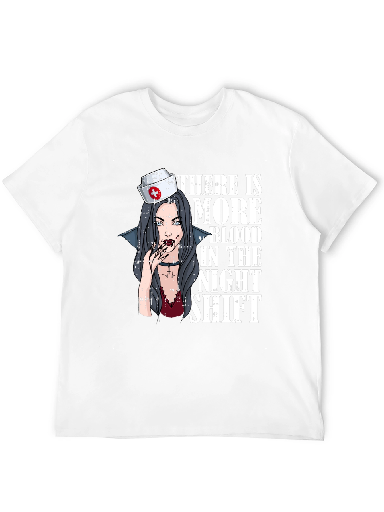 Vampire Nurse Night Shift T-Shirt