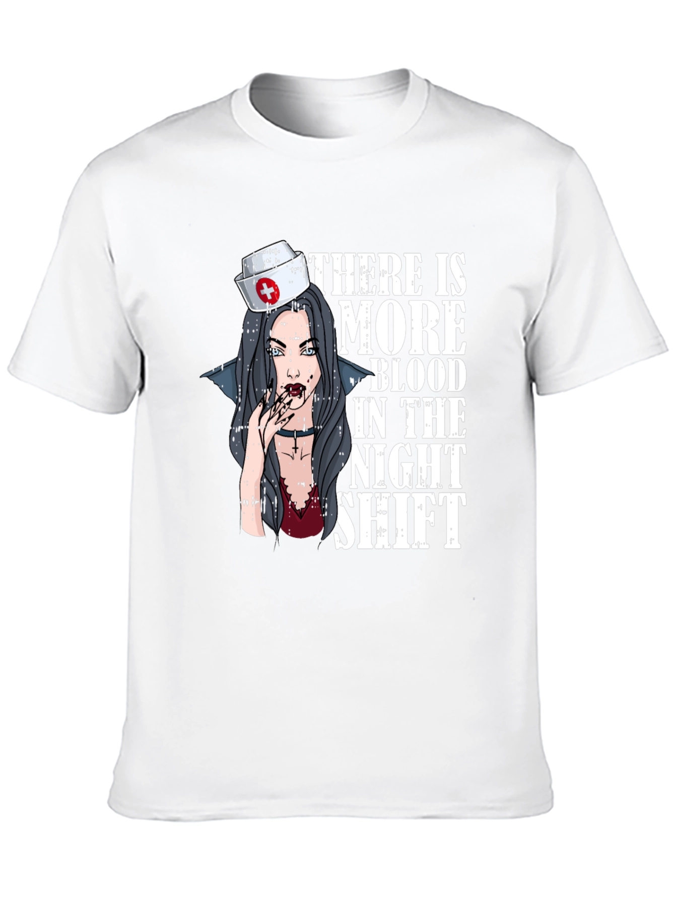 Vampire Nurse Night Shift T-Shirt