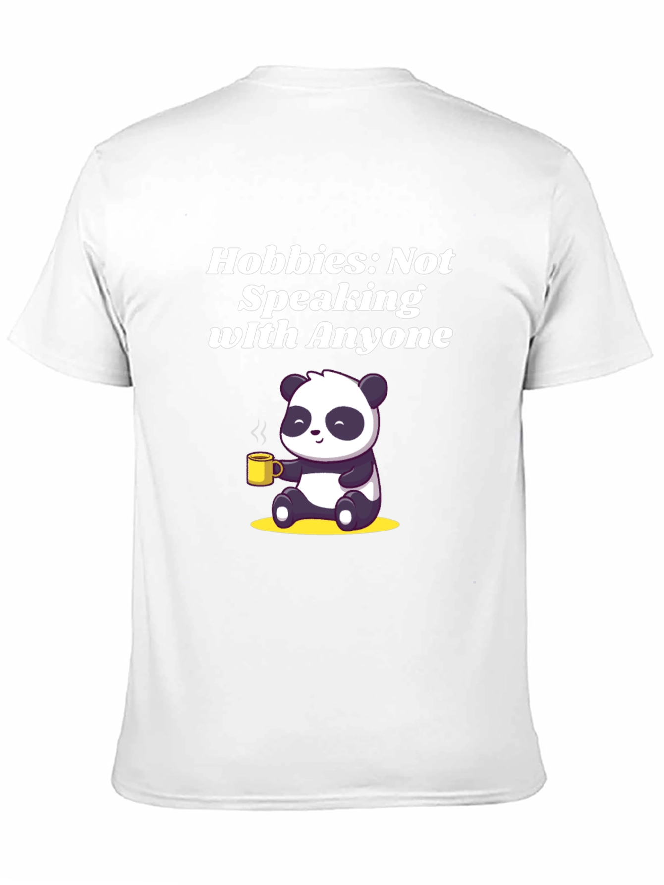 Hobbies: Not Speaking Panda T-Shirt