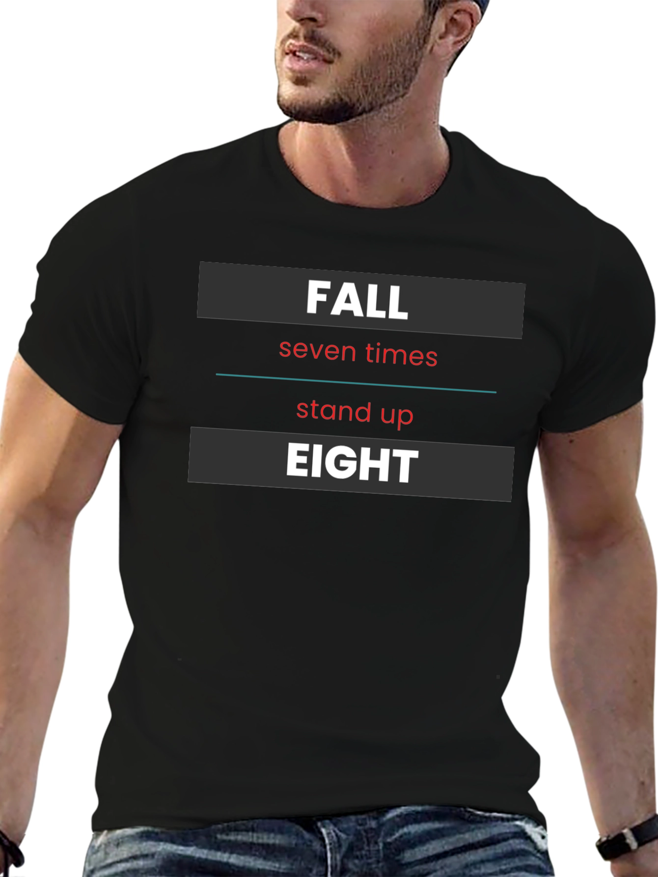 Fall Seven Times Stand Up Eight T-Shirt