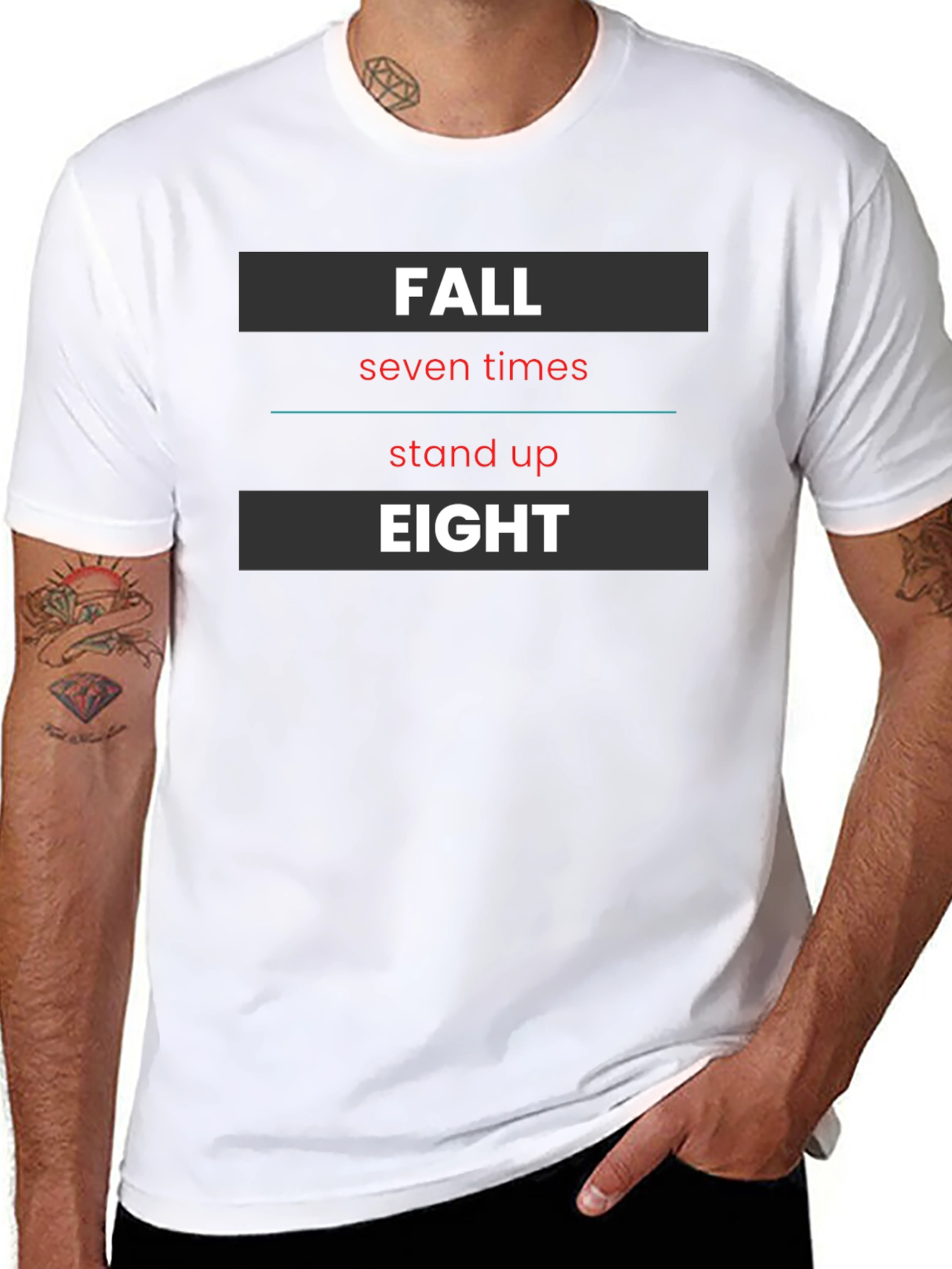 Fall Seven Times Stand Up Eight T-Shirt