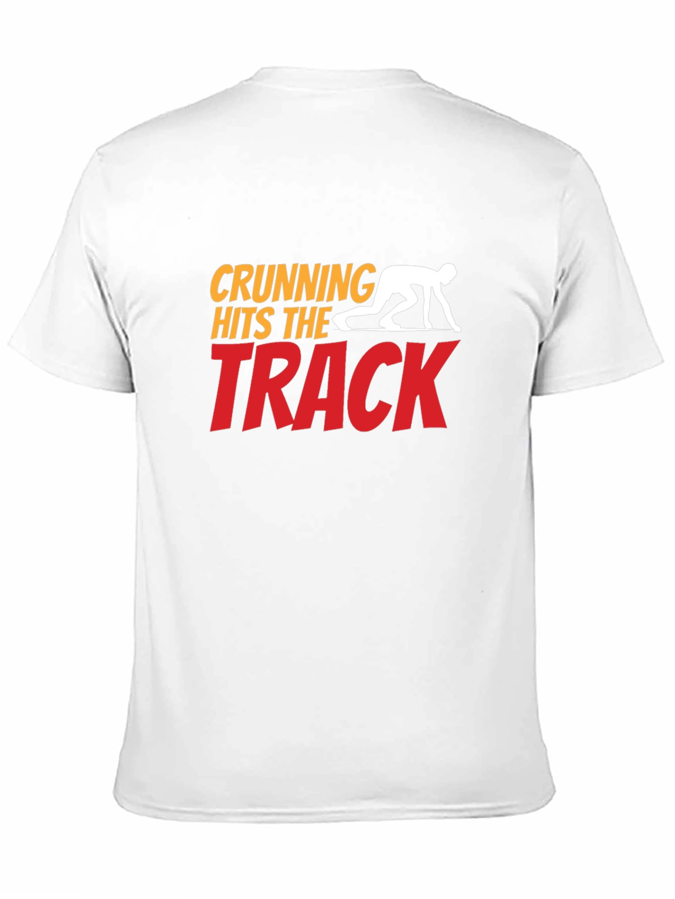 Crunning Hits the Track T-Shirt - Funny Running Tee