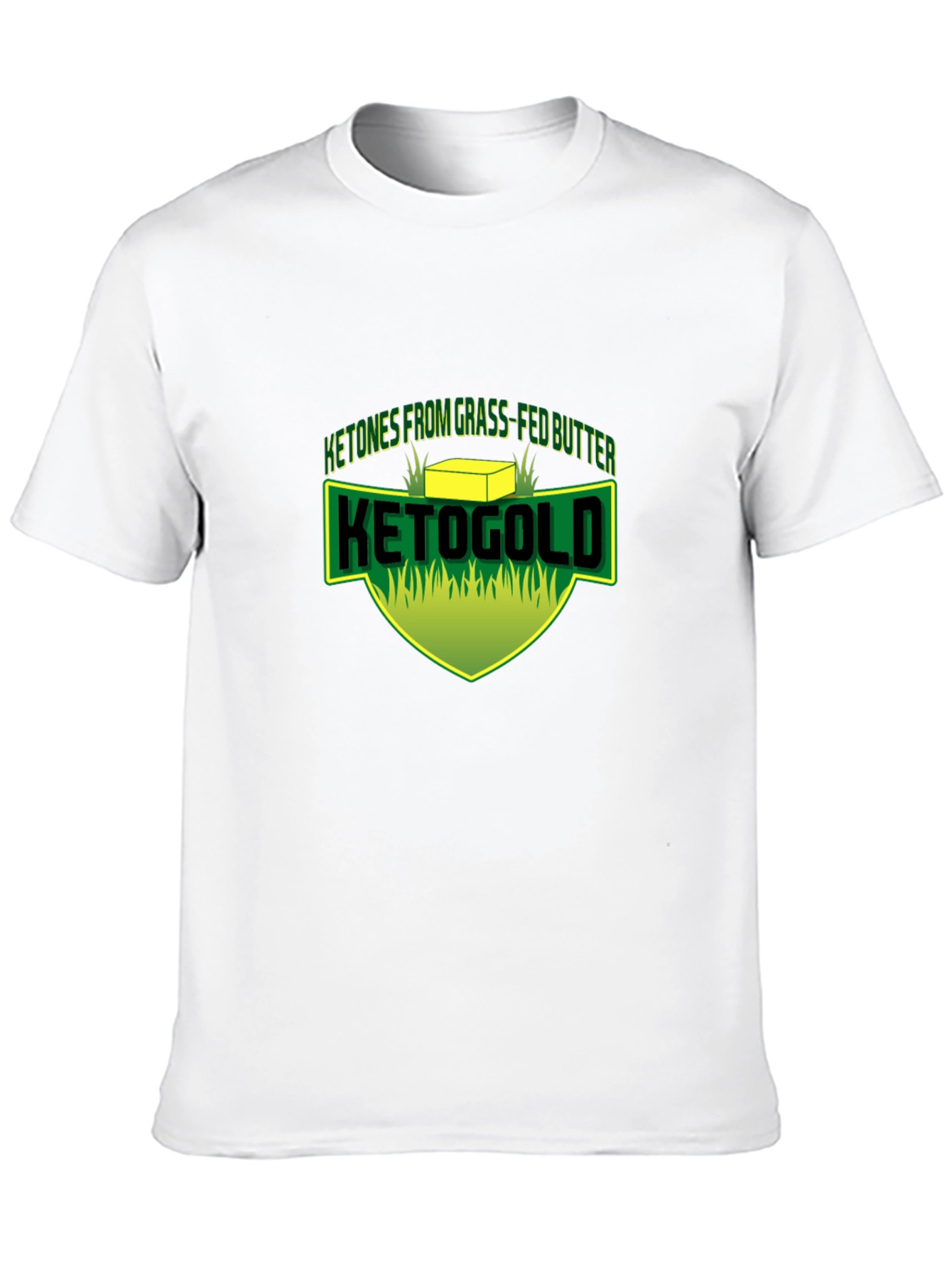 KetoGold Grass-Fed Butter T-Shirt - Black
