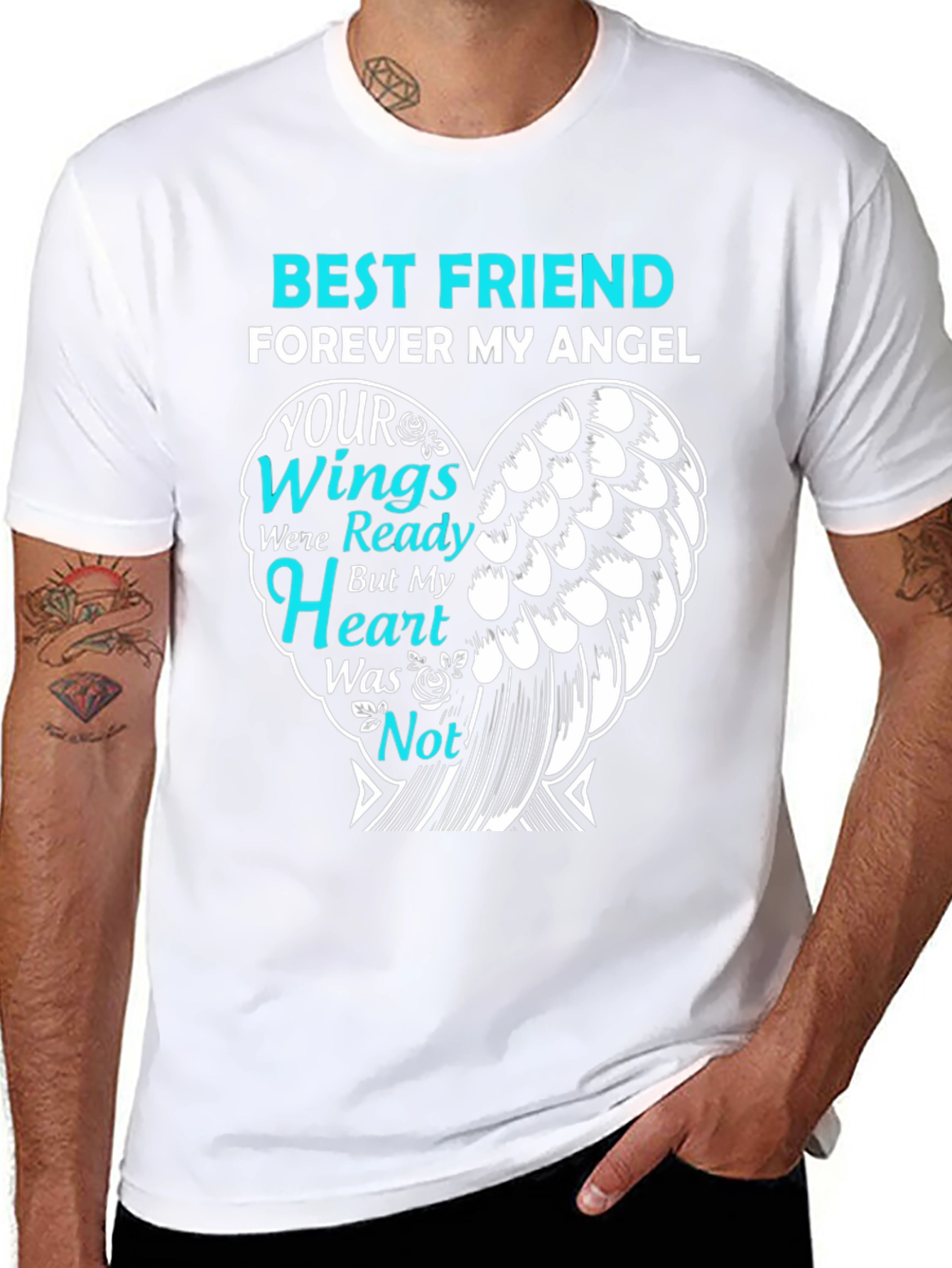 Best Friend Forever Angel Wings T-Shirt