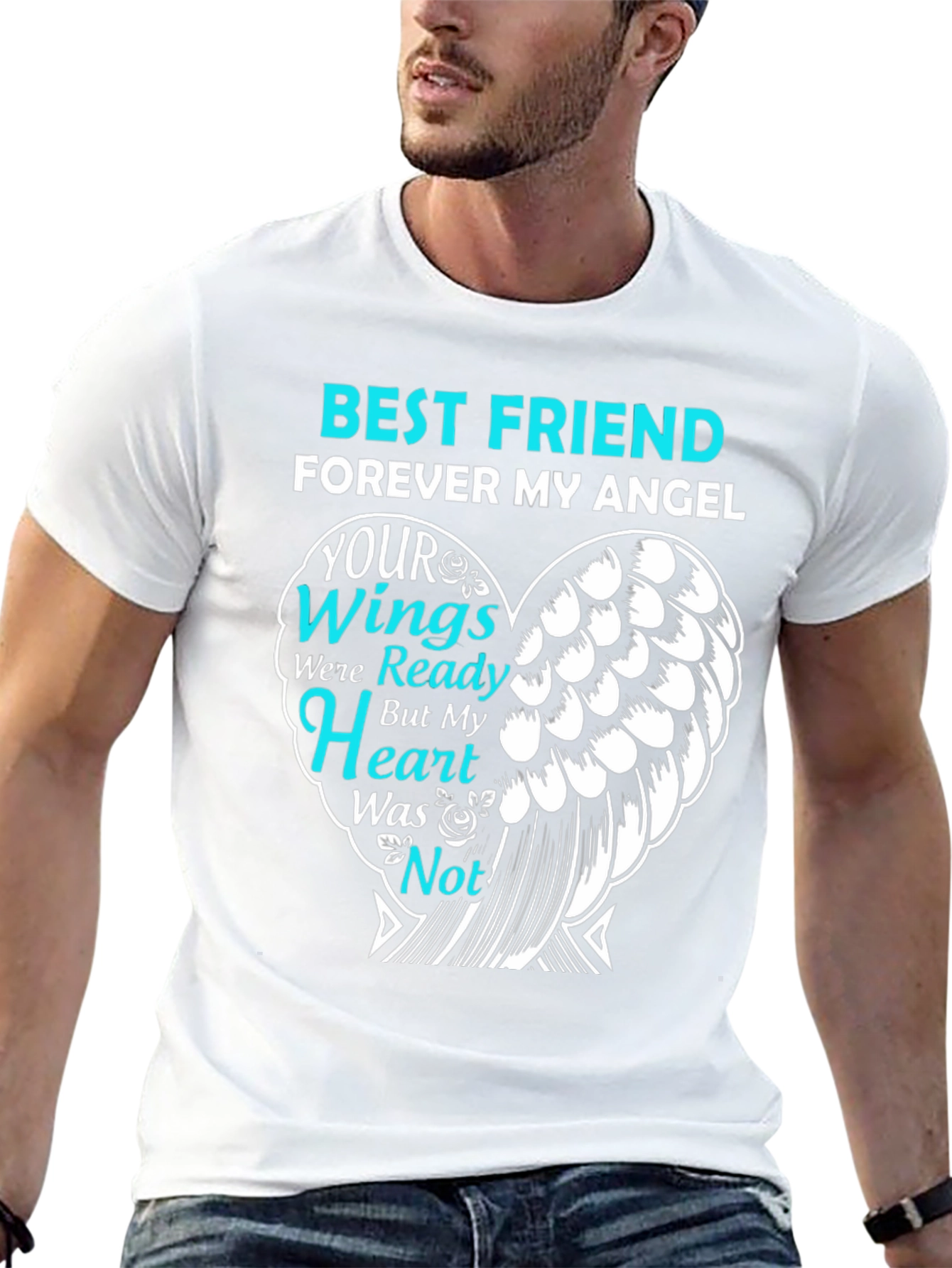 Best Friend Forever Angel Wings T-Shirt