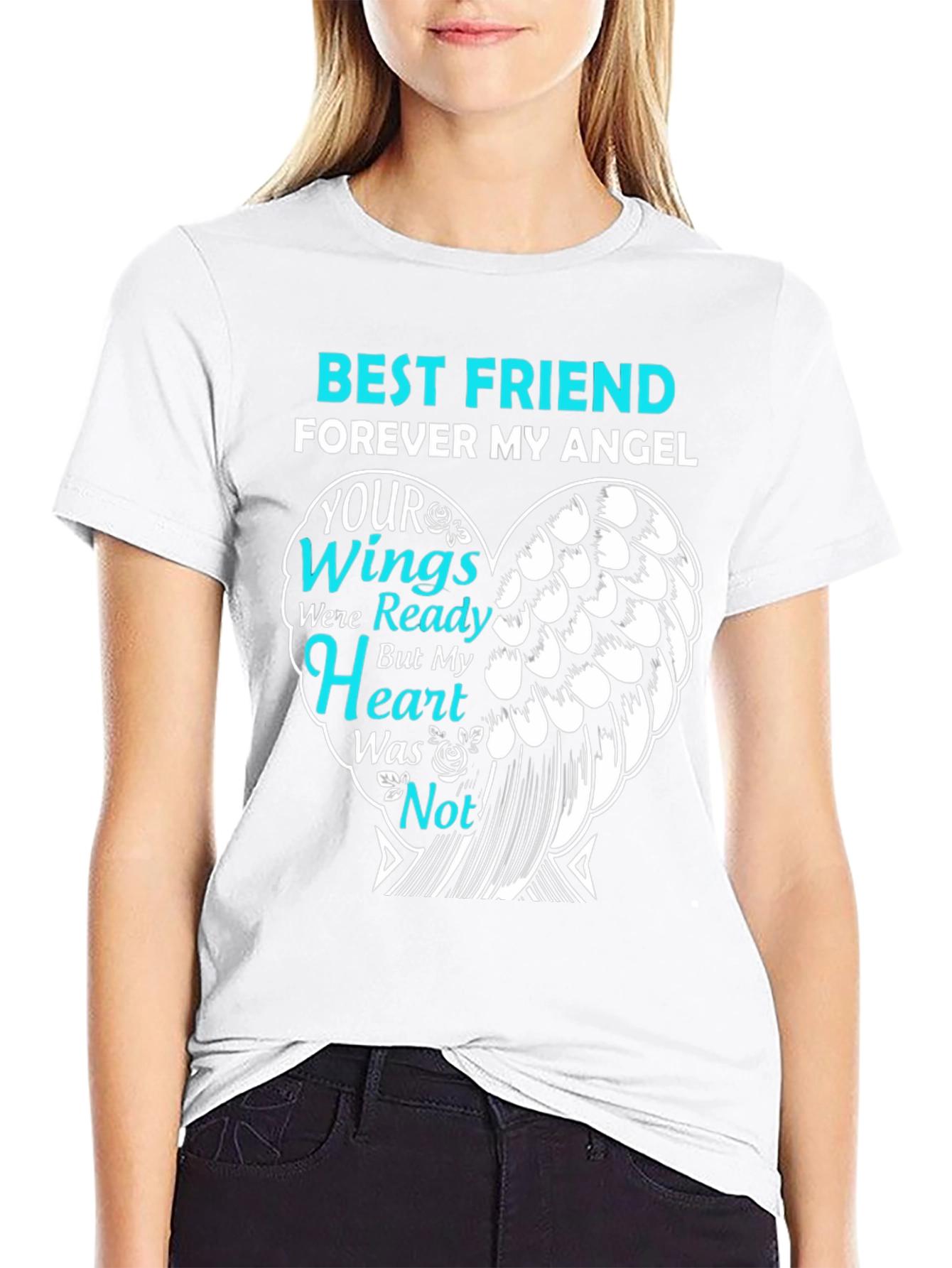 Best Friend Forever Angel Wings T-Shirt