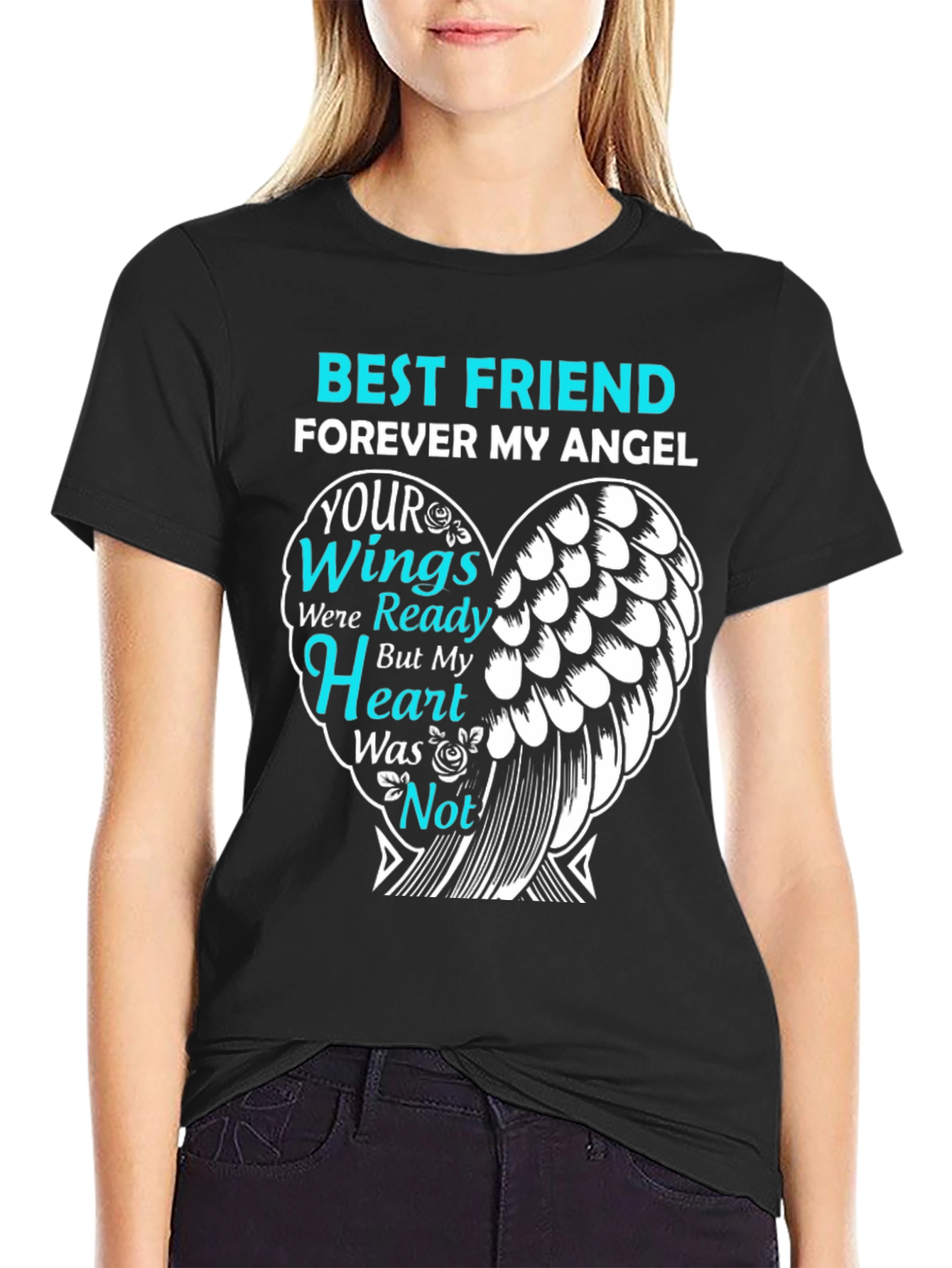 Best Friend Forever Angel Wings T-Shirt