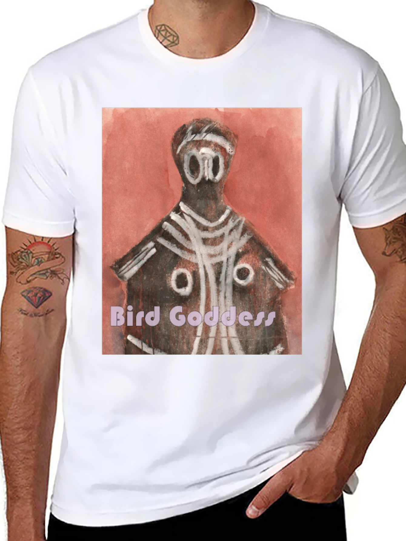 Bird Goddess Graphic Tee