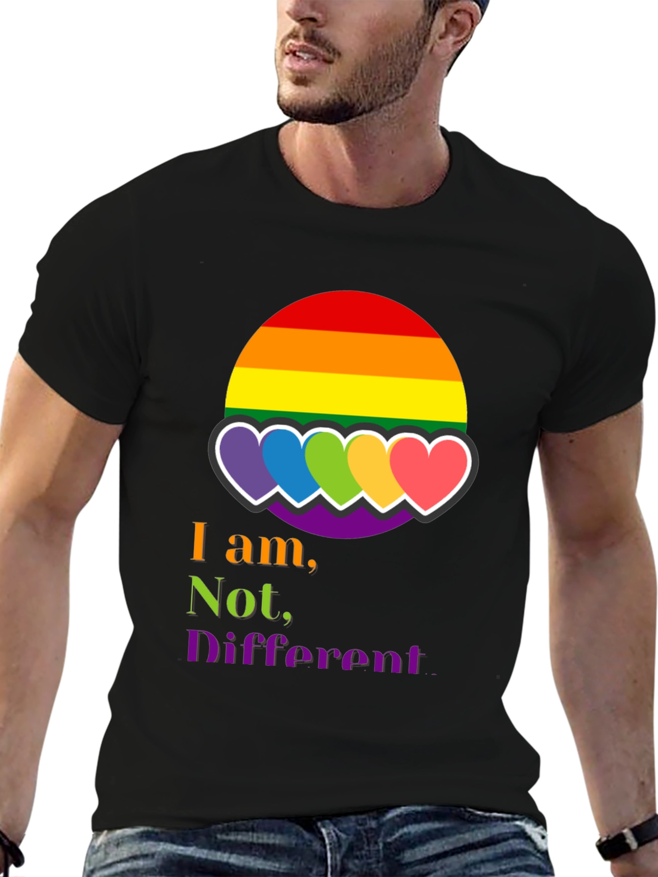 Inclusive Pride T-Shirt: I am Not Different