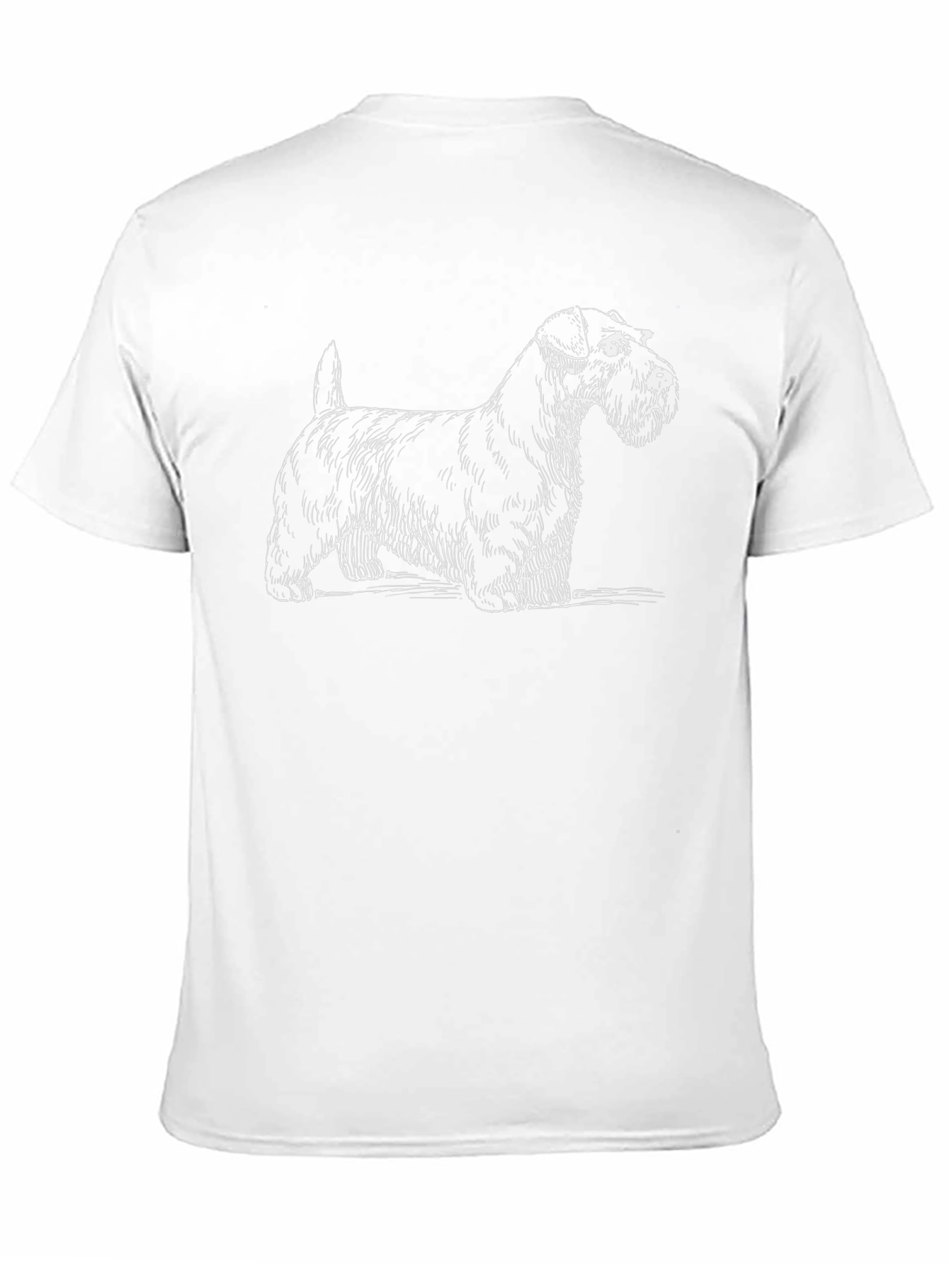 Scottish Terrier Graphic Tee - Black Cotton Casual Shirt