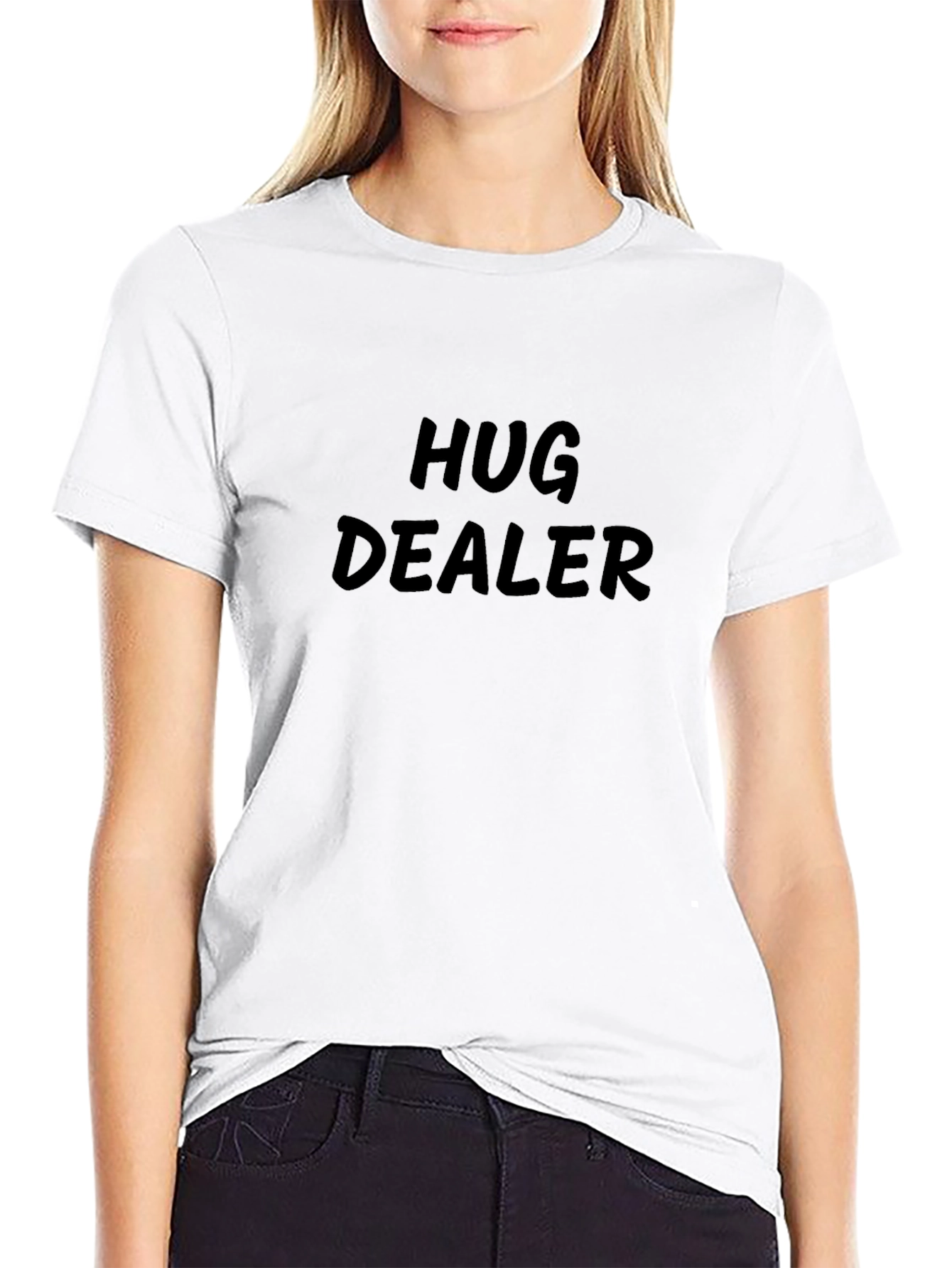 Hug Dealer Graphic Tee - Soft Cotton Blend