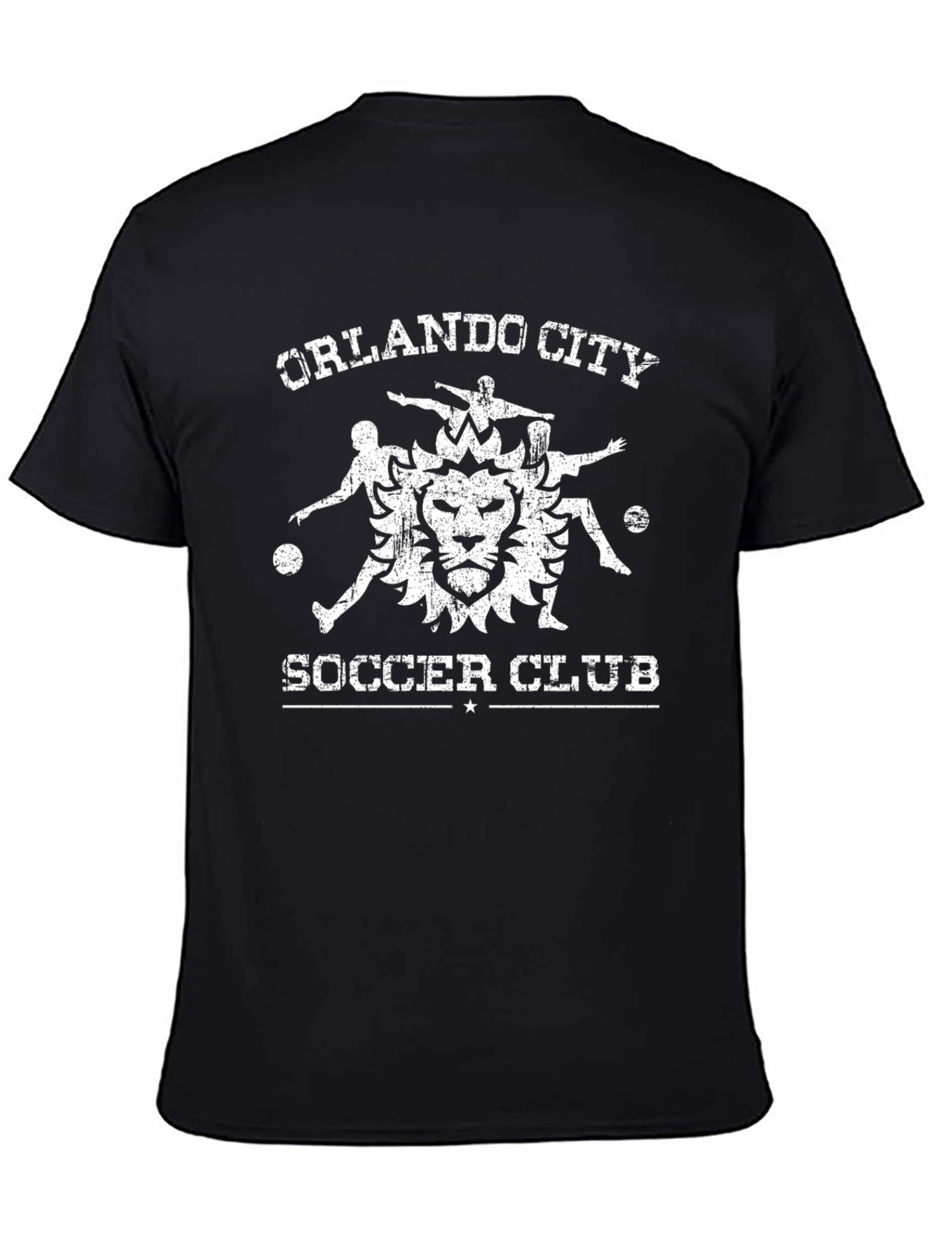 Orlando City Soccer Club Black Graphic Tee