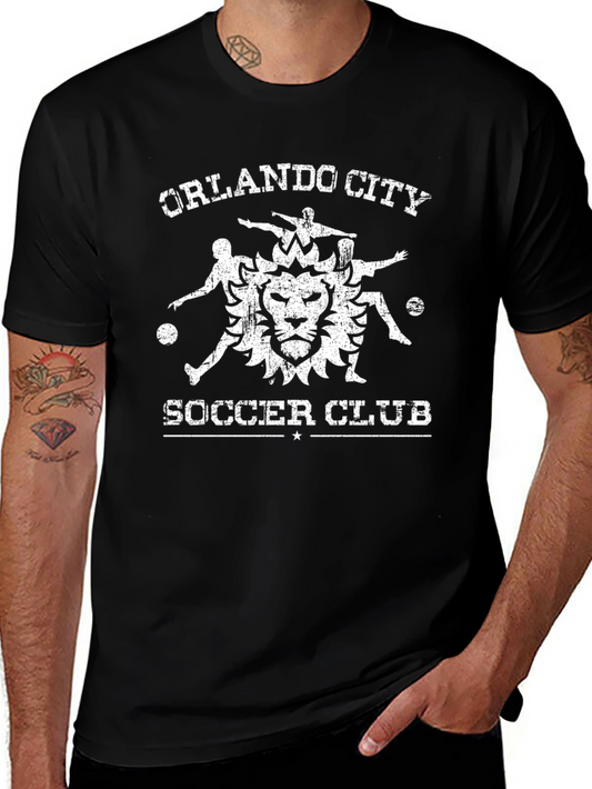 Orlando City Soccer Club Black Graphic Tee