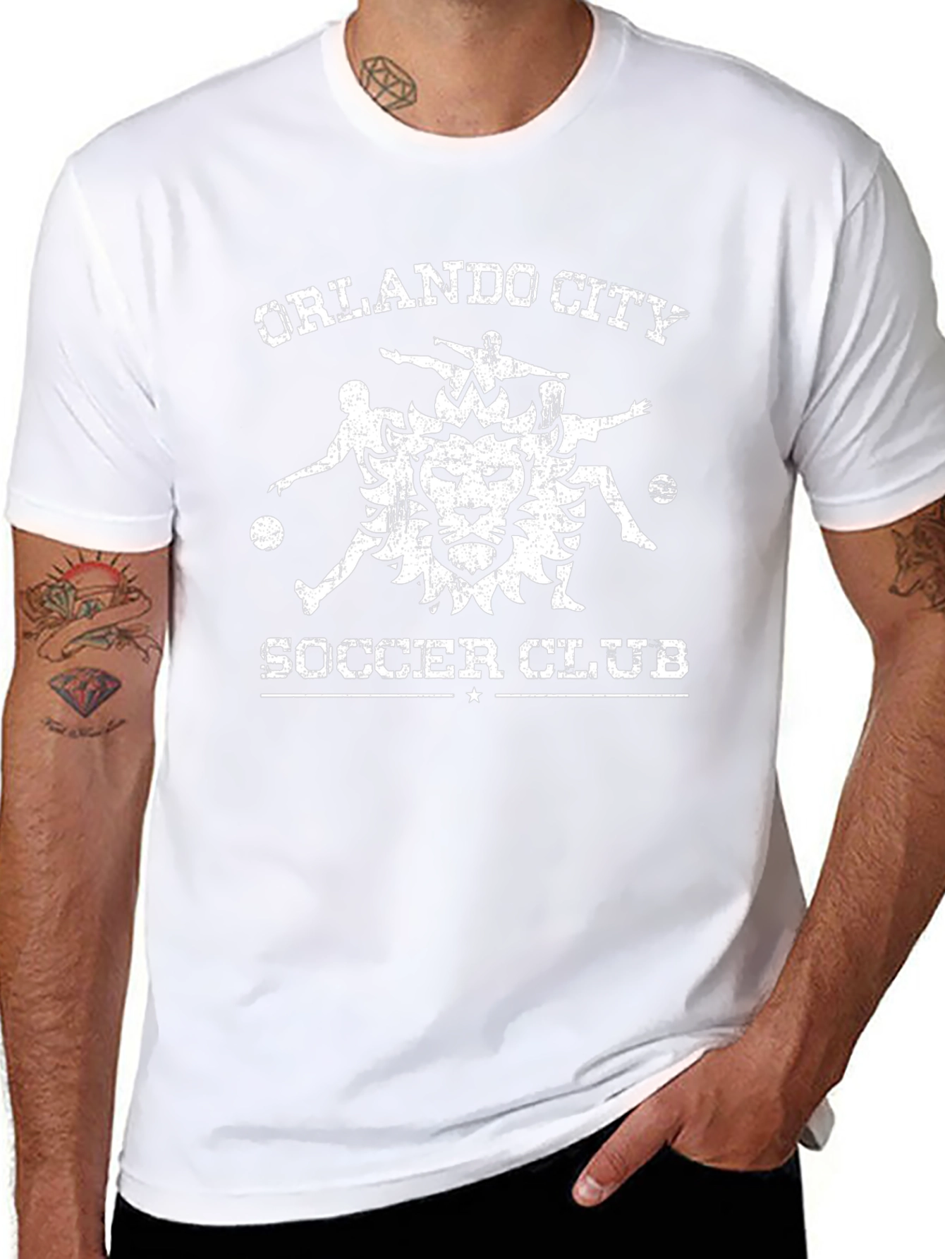 Orlando City Soccer Club Black Graphic Tee