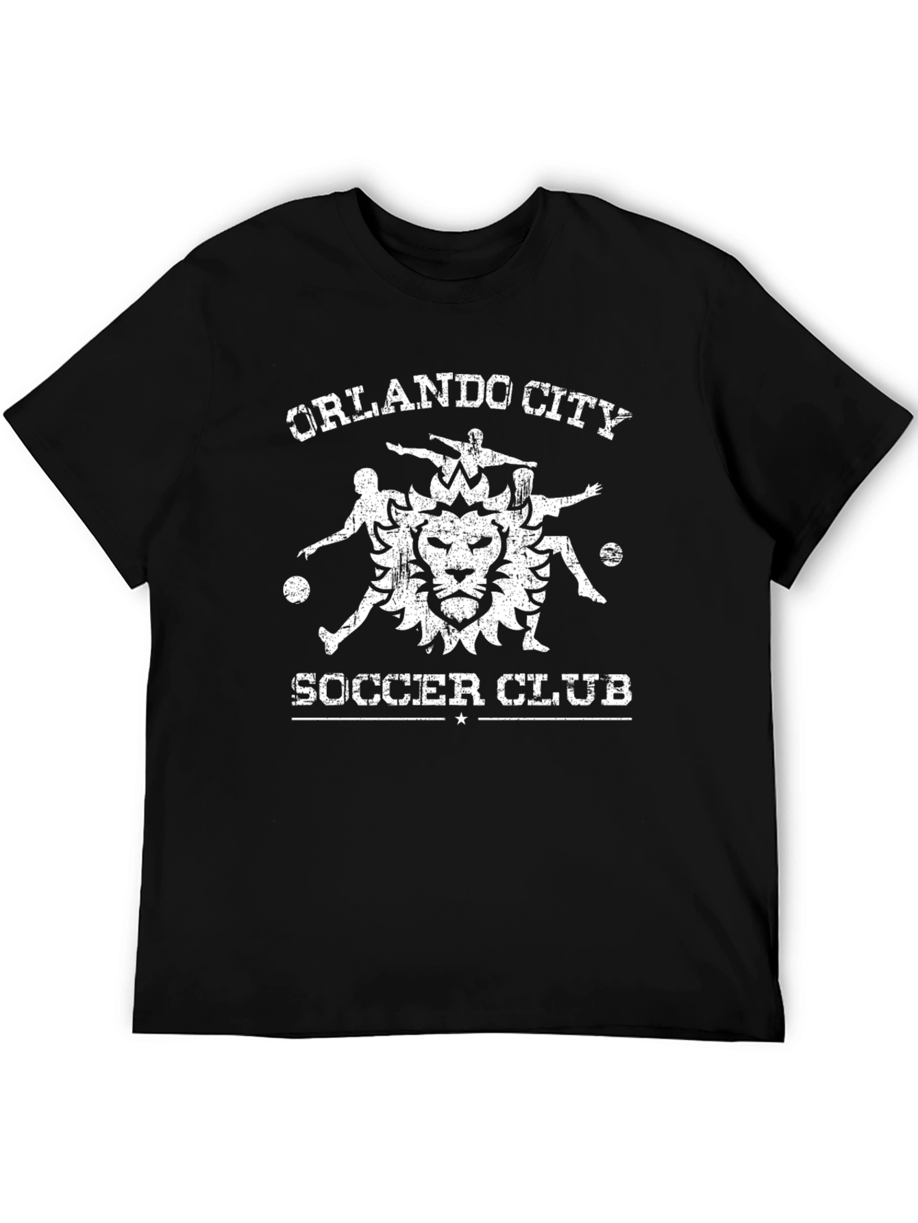 Orlando City Soccer Club Black Graphic Tee