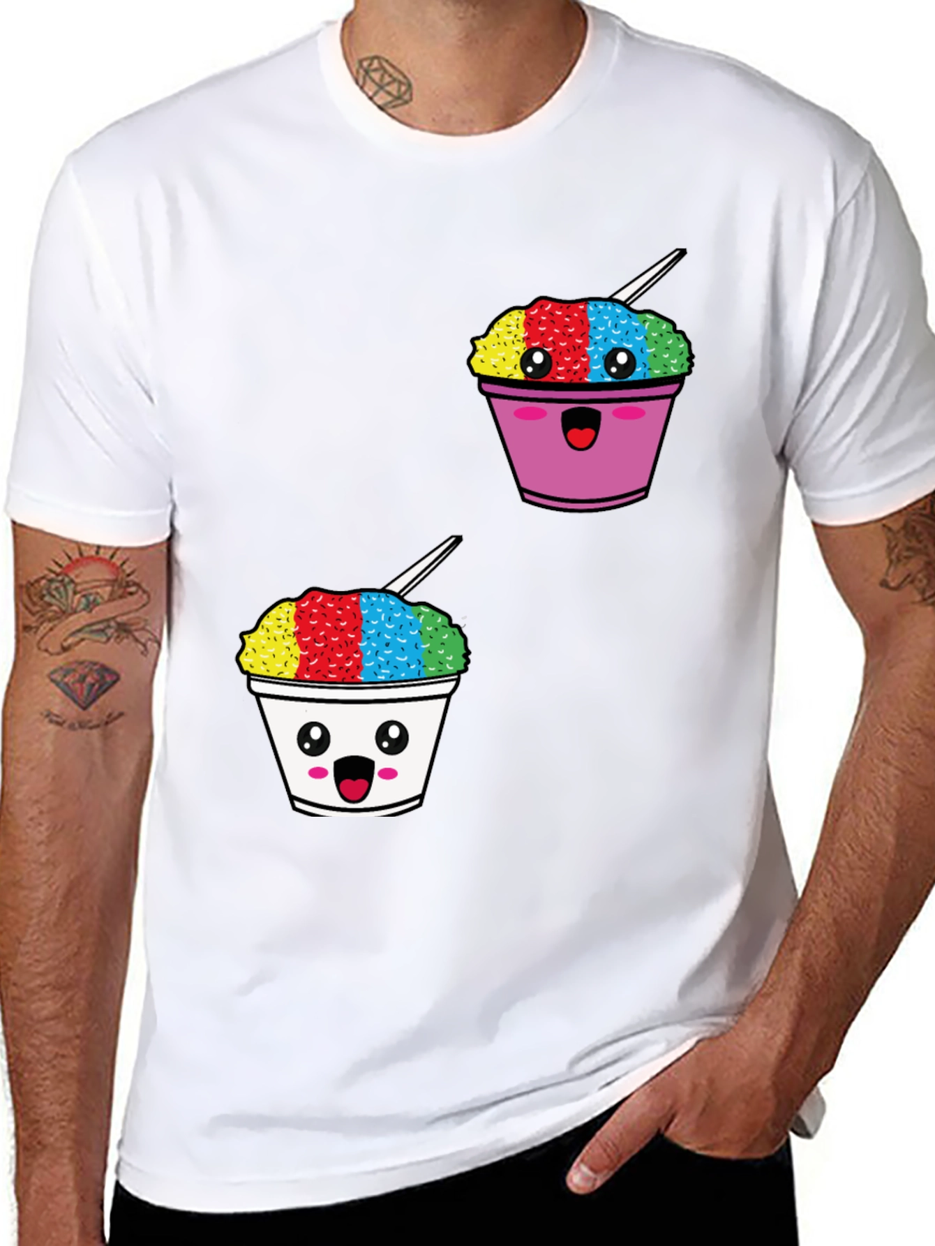 Kawaii Shaved Ice T-Shirt - Summer Fun Tee