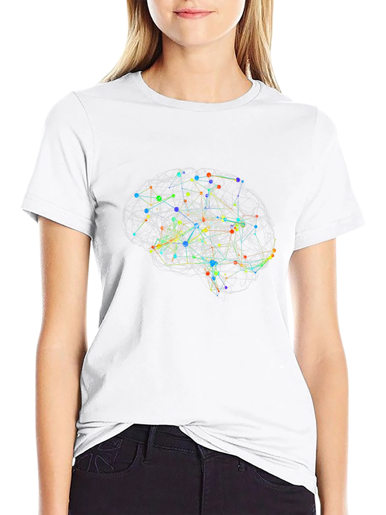 Brain Connections T-Shirt - Black