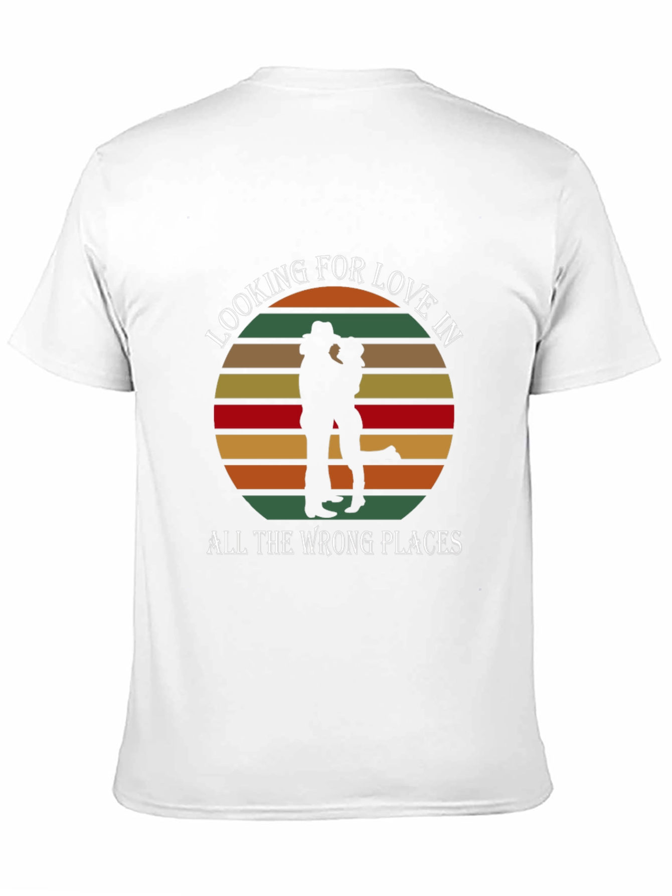 Looking For Love T-Shirt - Country Sunset Design