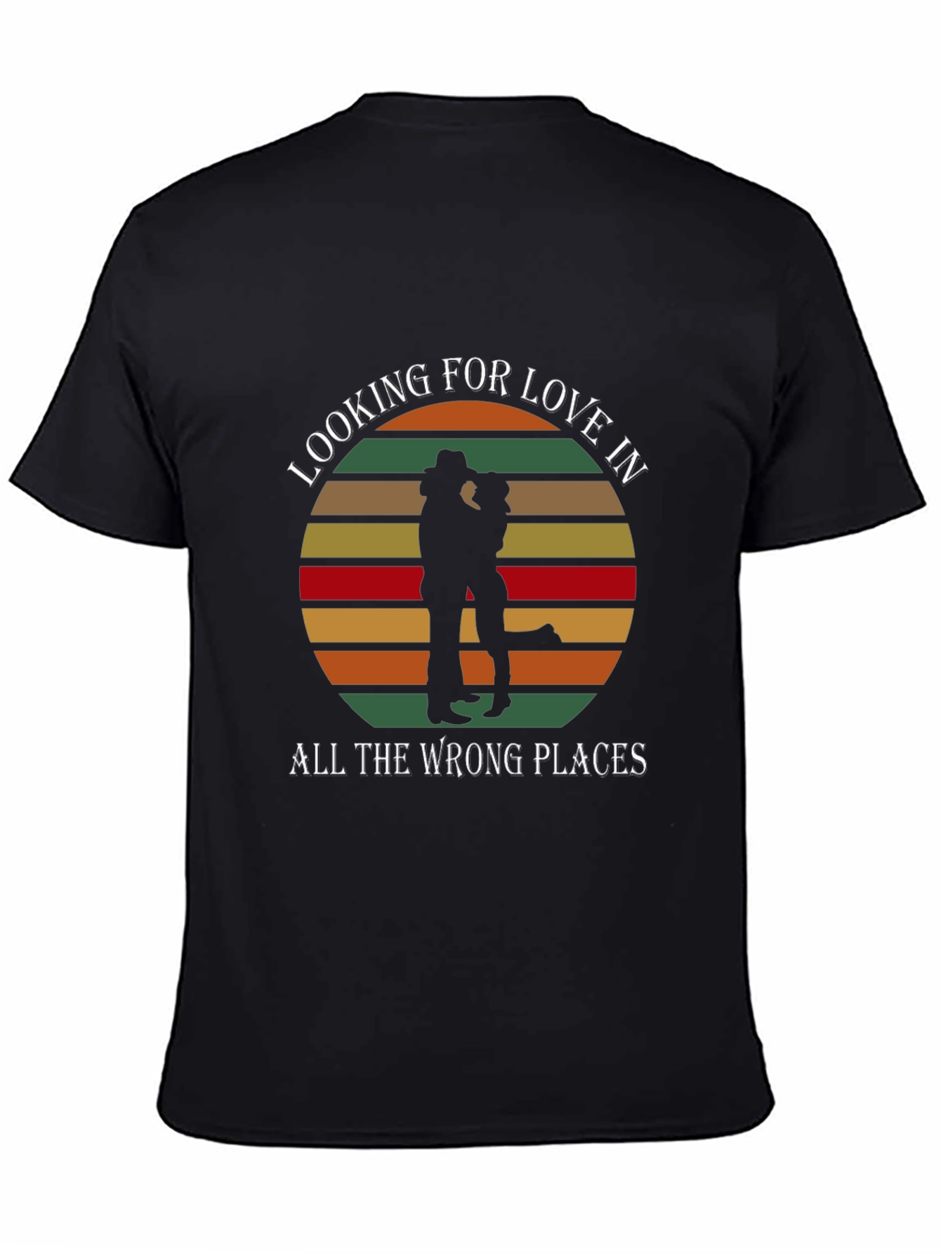 Looking For Love T-Shirt - Country Sunset Design