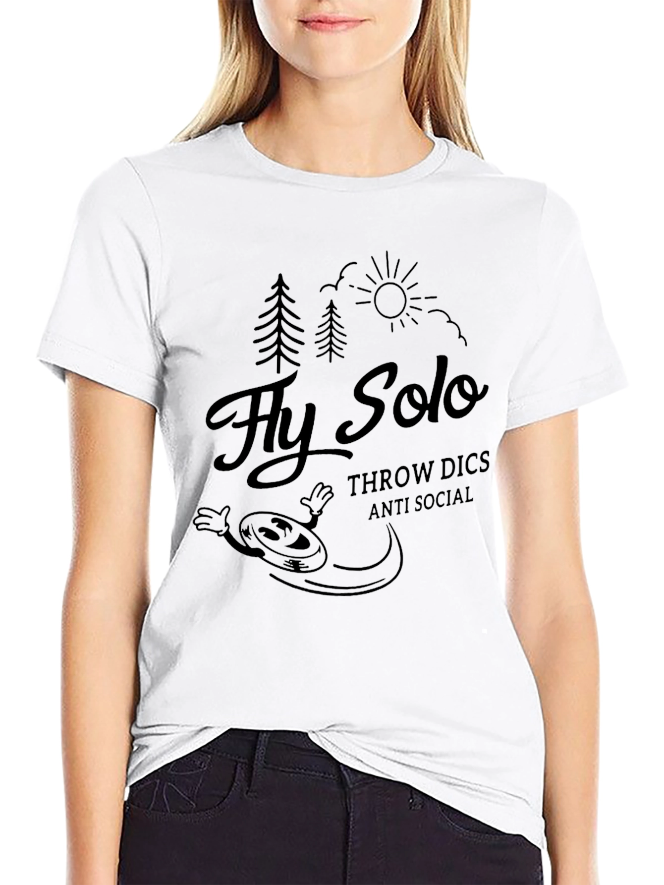 Fly Solo Disc Golf T-Shirt