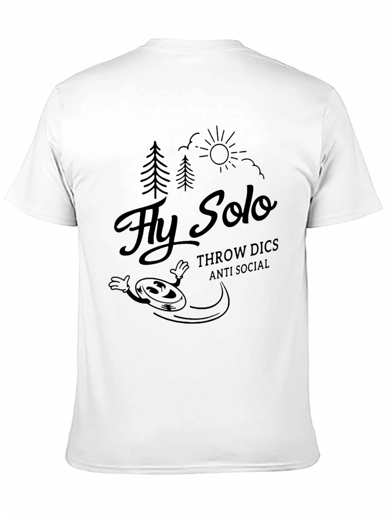 Fly Solo Disc Golf T-Shirt