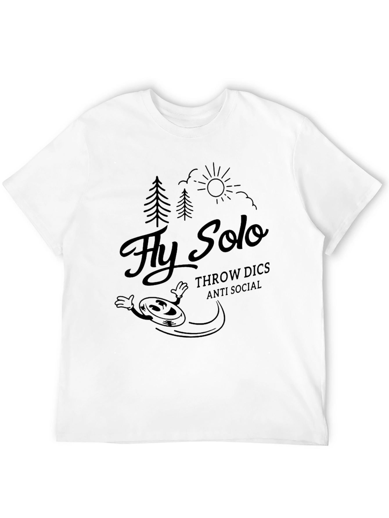 Fly Solo Disc Golf T-Shirt